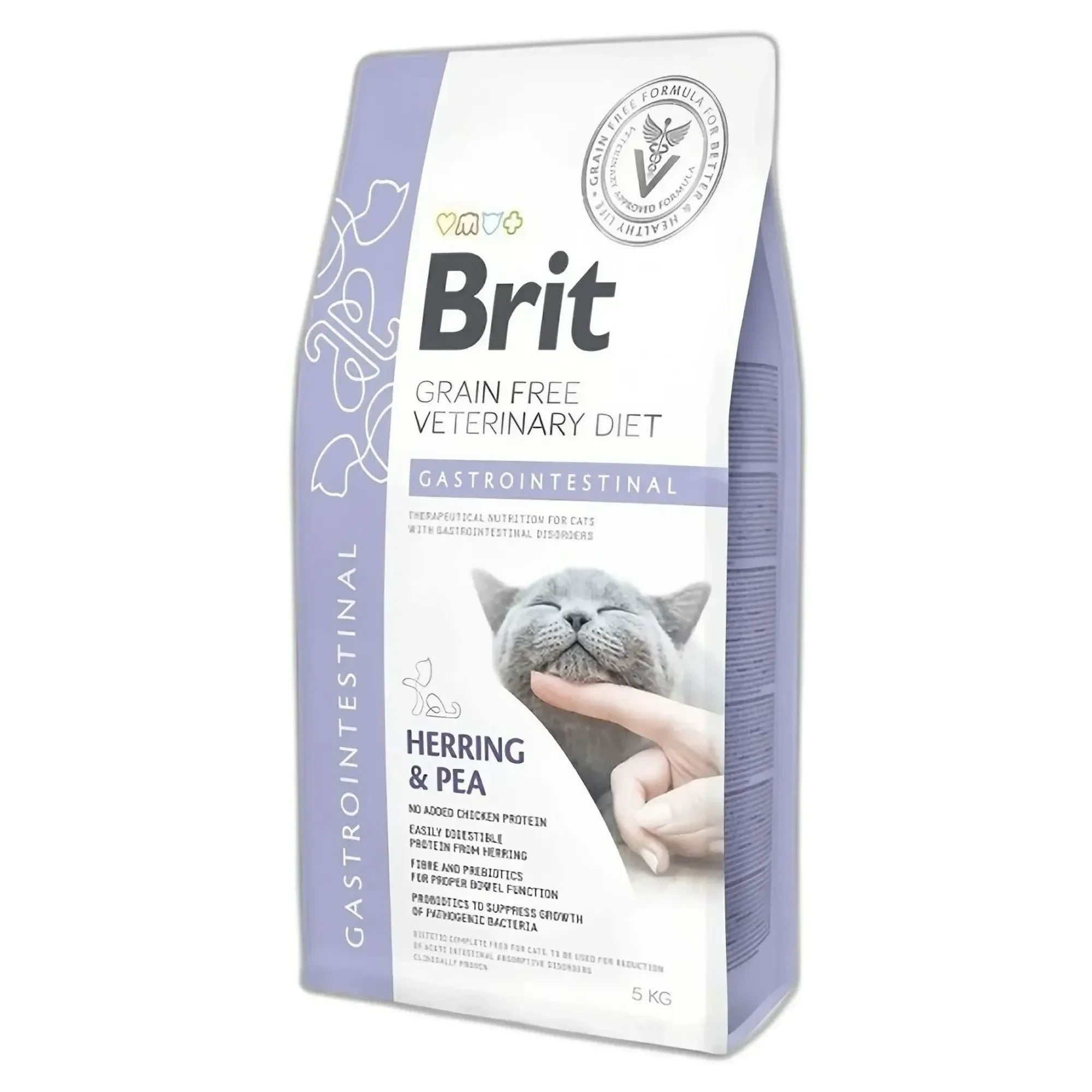 Brit Care Brit Care GF Veterinary Diet Gastrointestinal Sindirim Sistemi Destekleyici Tahılsız Kedi Maması 5 KG