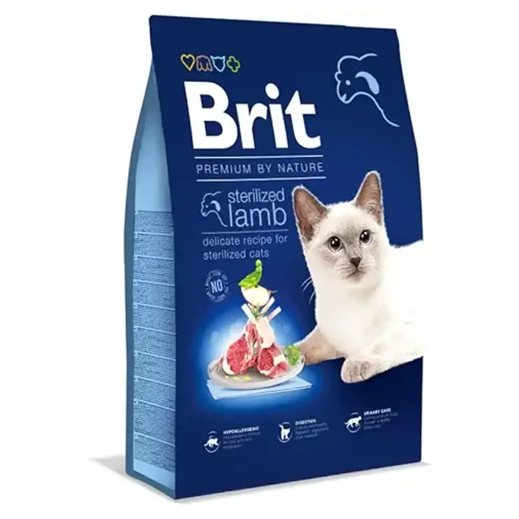 Brit Care Brit Premium By Nature Kuzulu Kısırlaştırılmış Yetişkin Kedi Maması 8 KG