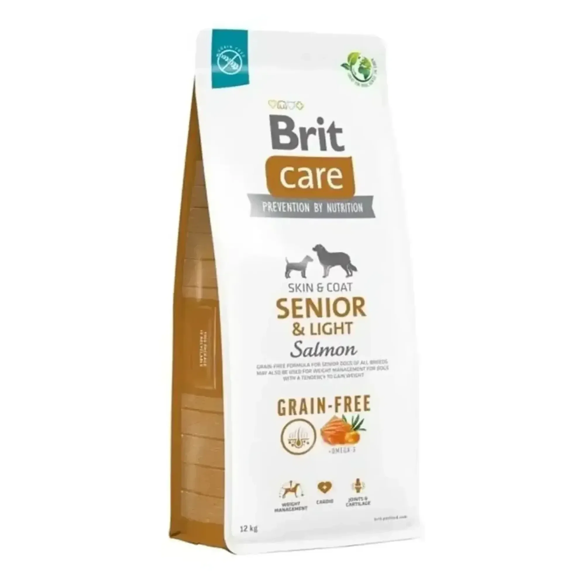 Brit Care Brit Care Skin&Coat Light Tahılsız Somonlu Yaşlı Köpek Maması 12 KG