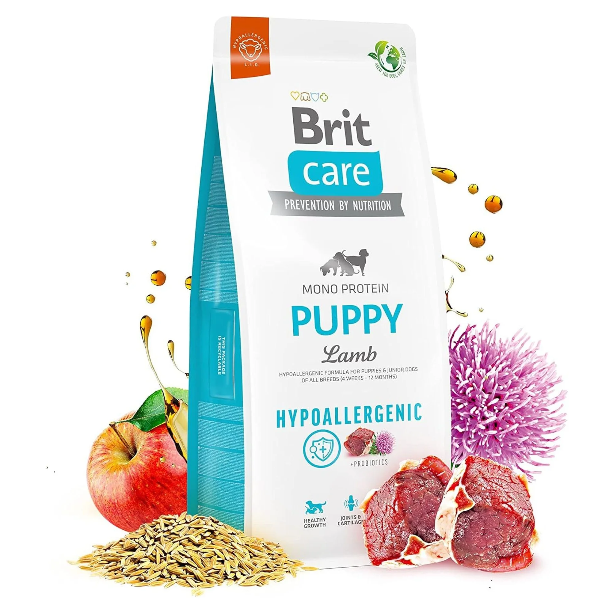 Brit Care Hypoallergenic Kuzulu Yavru Köpek Maması 3 KG — Normal, 3 kg — Görsel 2
