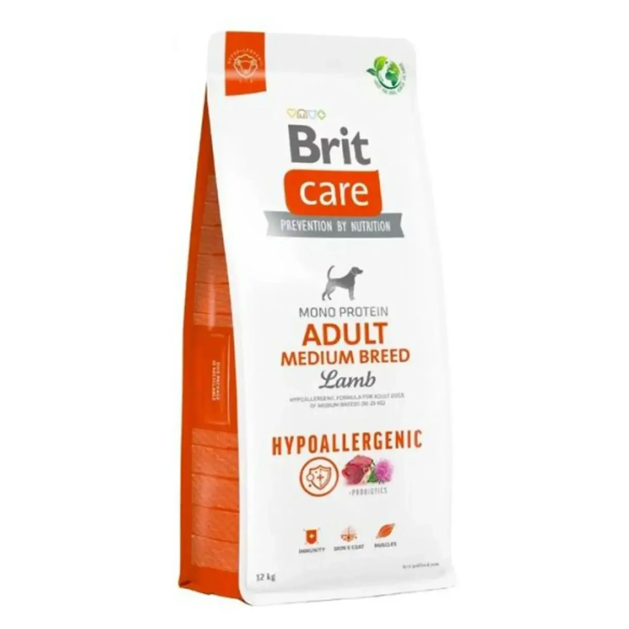 Brit Care Brit Care Hypoallergenic Yetişkin Orta Irk Kuzulu Köpek Maması 12 KG