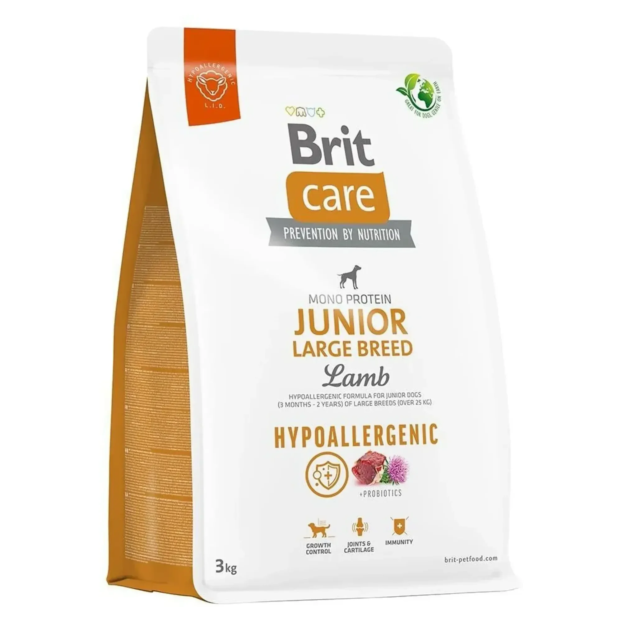 Brit Care Brit Care Hypoallergenic Junior Large Breed Kuzulu Yavru Büyük Irk Köpek Maması 3 KG