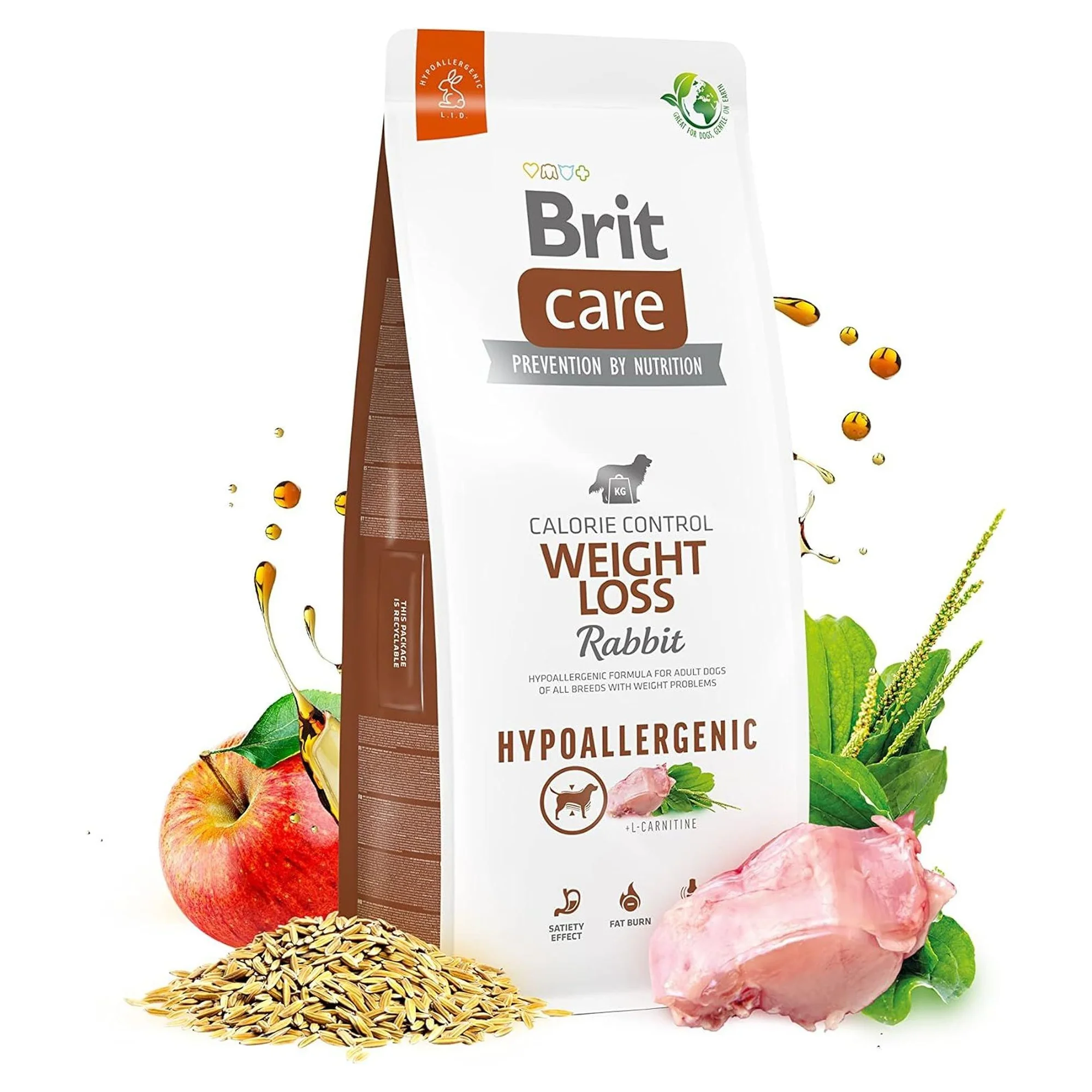 Brit Care Hypo Weight Loss Tavşanlı Diyet Yetişkin Köpek Maması 12 KG — 12 kg — Görsel 2