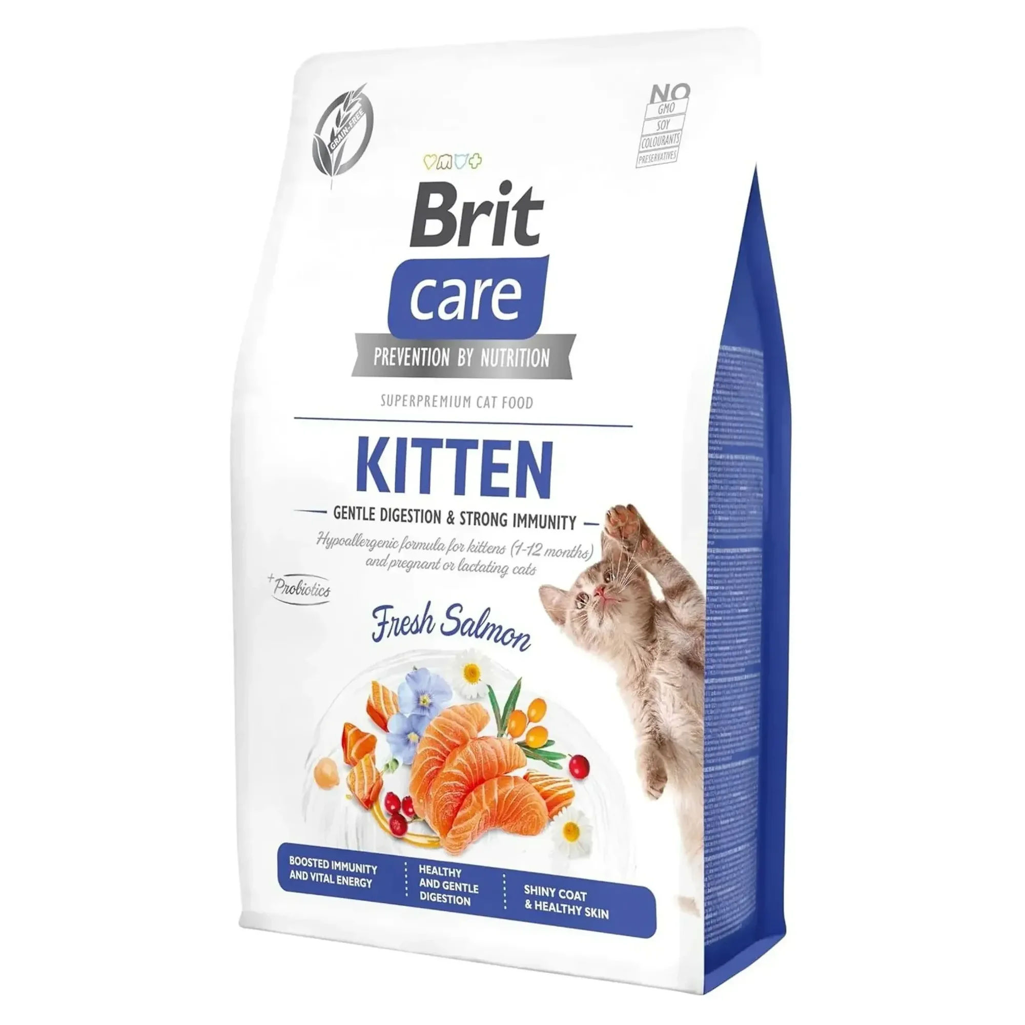 Brit Care Brit Care Grain-Free Gentle Digestion & Strong Immunity Yavru Kedi Maması 2 KG