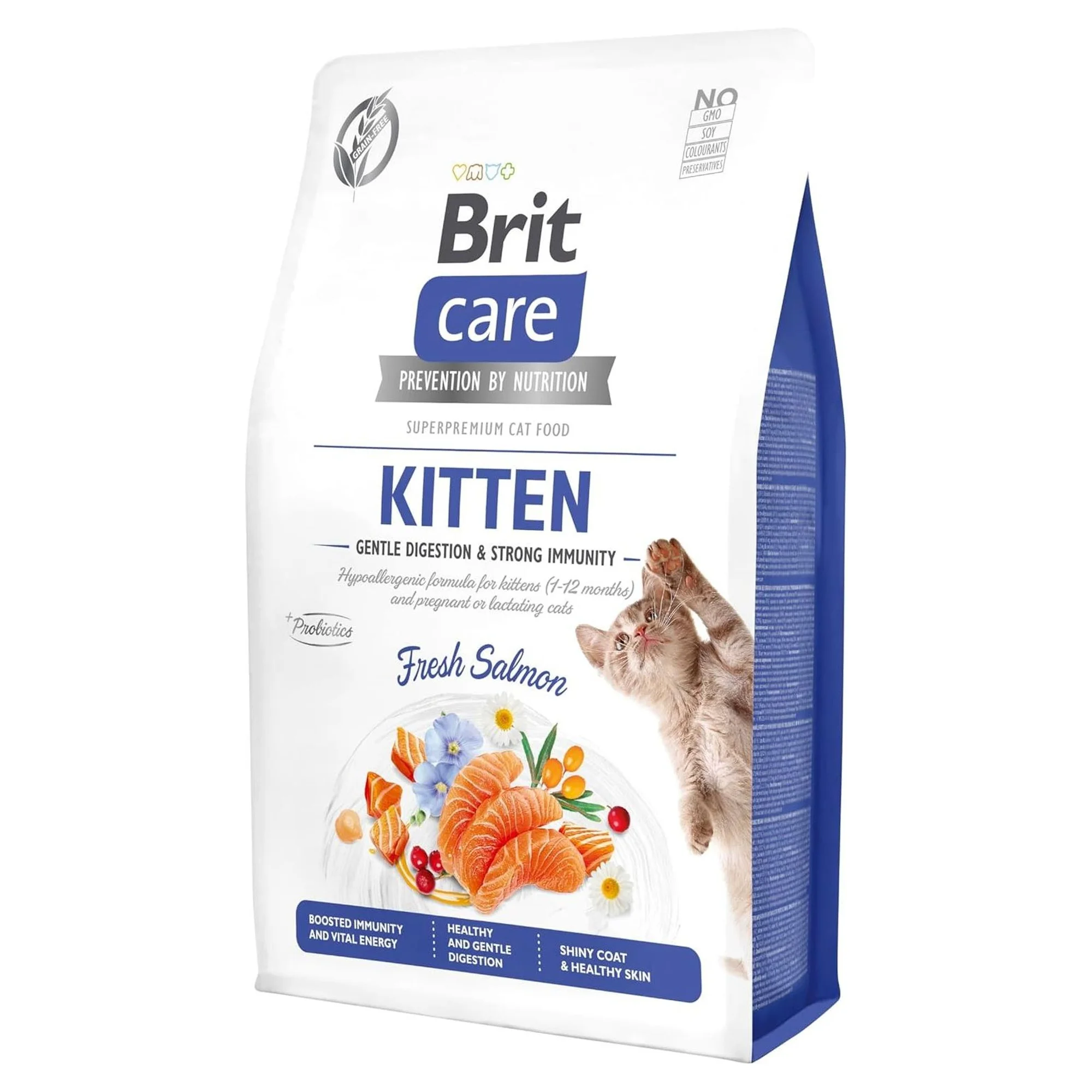 Brit Care Grain-Free Gentle Digestion & Strong Immunity Yavru Kedi Maması 2 KG
