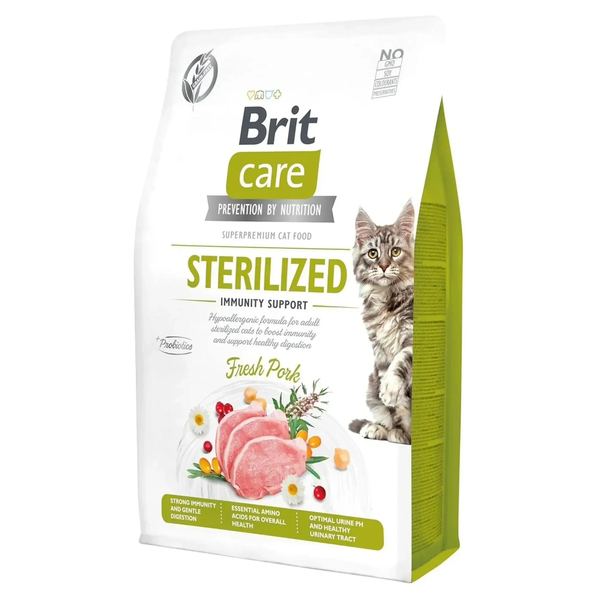 Brit Care Brit Care Sterilized Immunity Support Kısırlaştırılmış Yetişkin Kedi Maması 2 KG