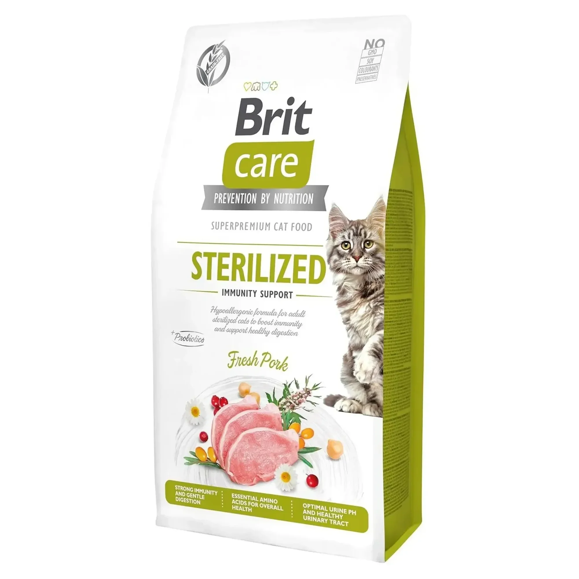 Brit Care Brit Care Grain-Free Sterilized Bağışıklık Destekli Kısırlaştırılmış Yetişkin Kedi Maması 7 KG
