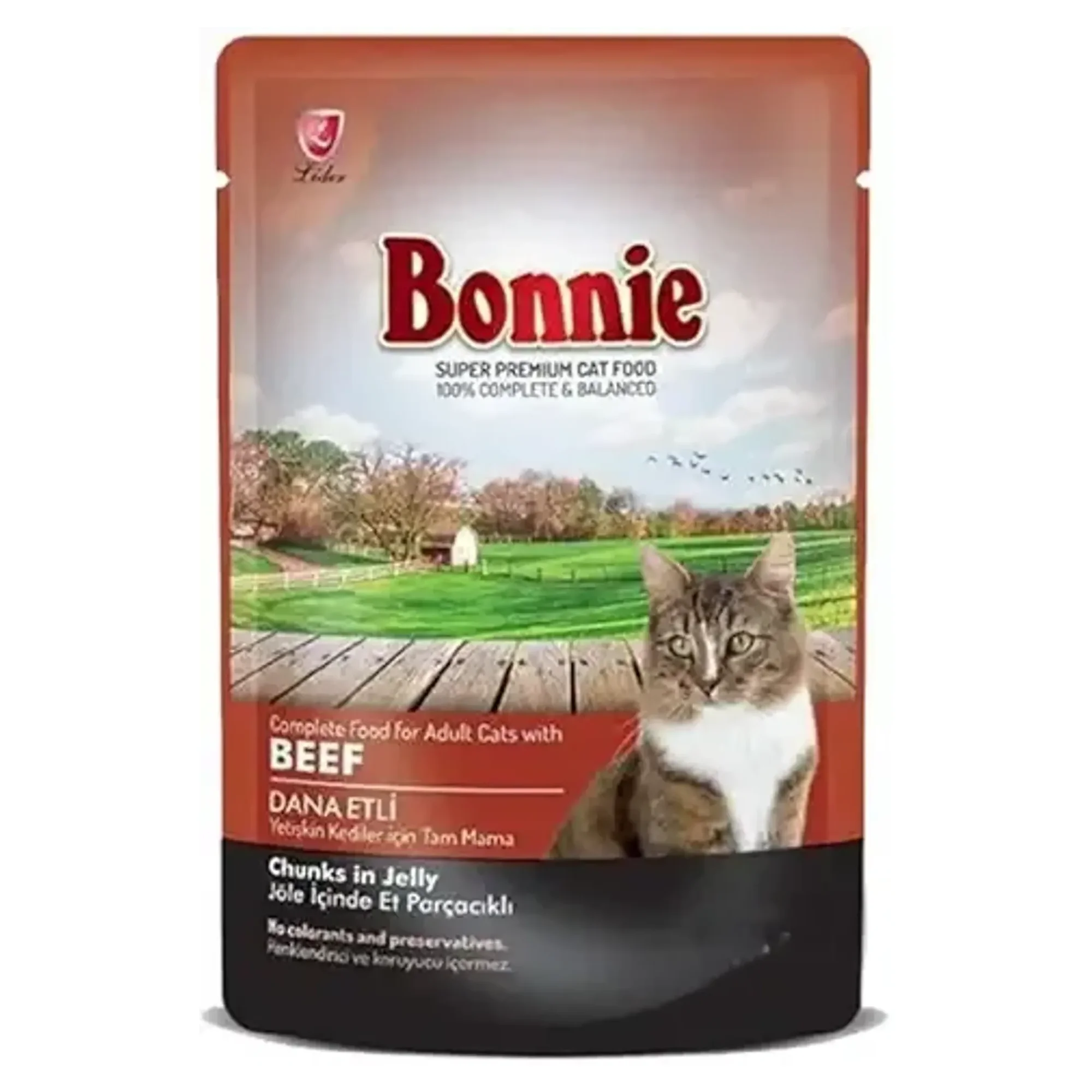 Bonnie BONNIE Pouch Beef in Jelly 85 G