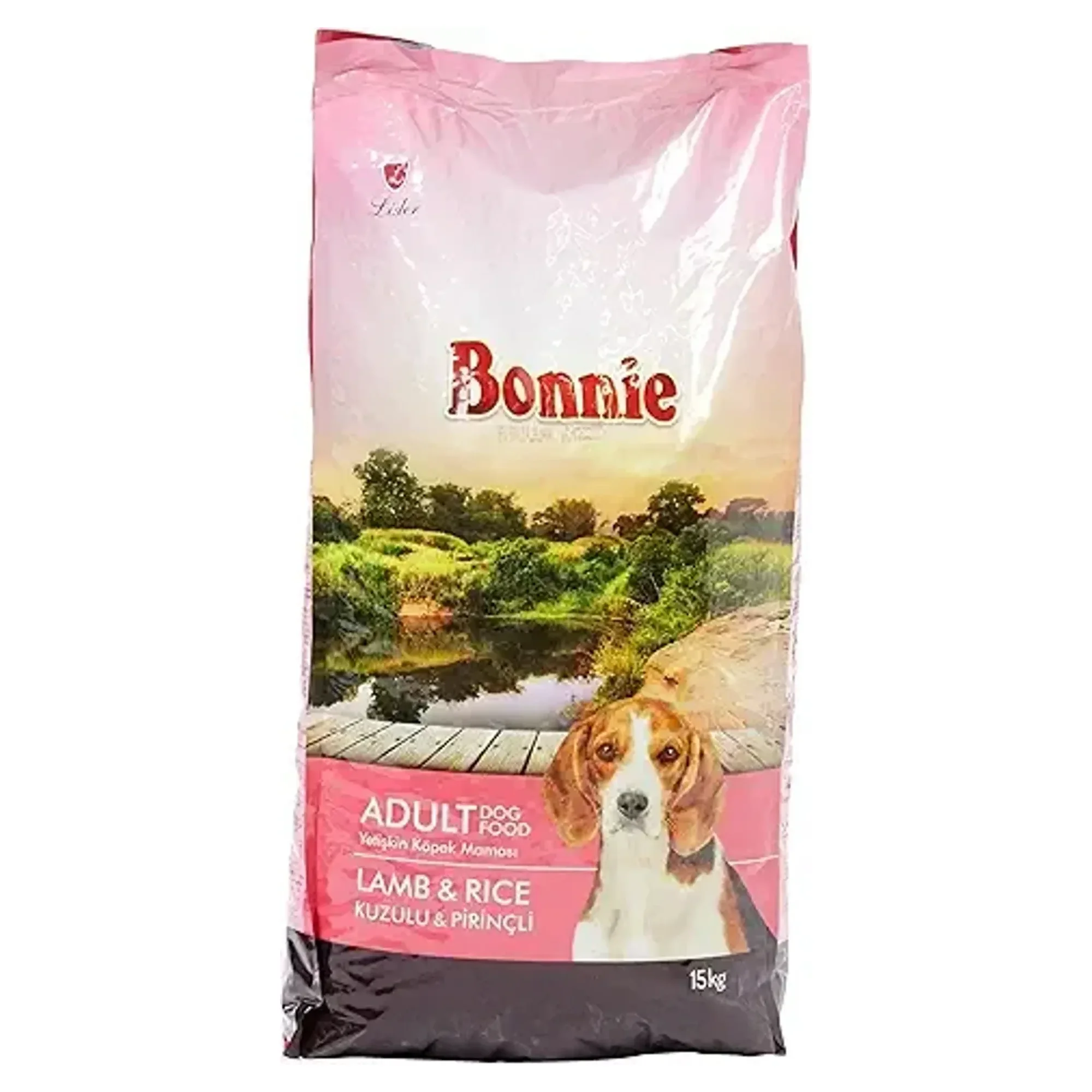 Bonnie Kuzu Etli Yetişkin Köpek Maması 15 KG