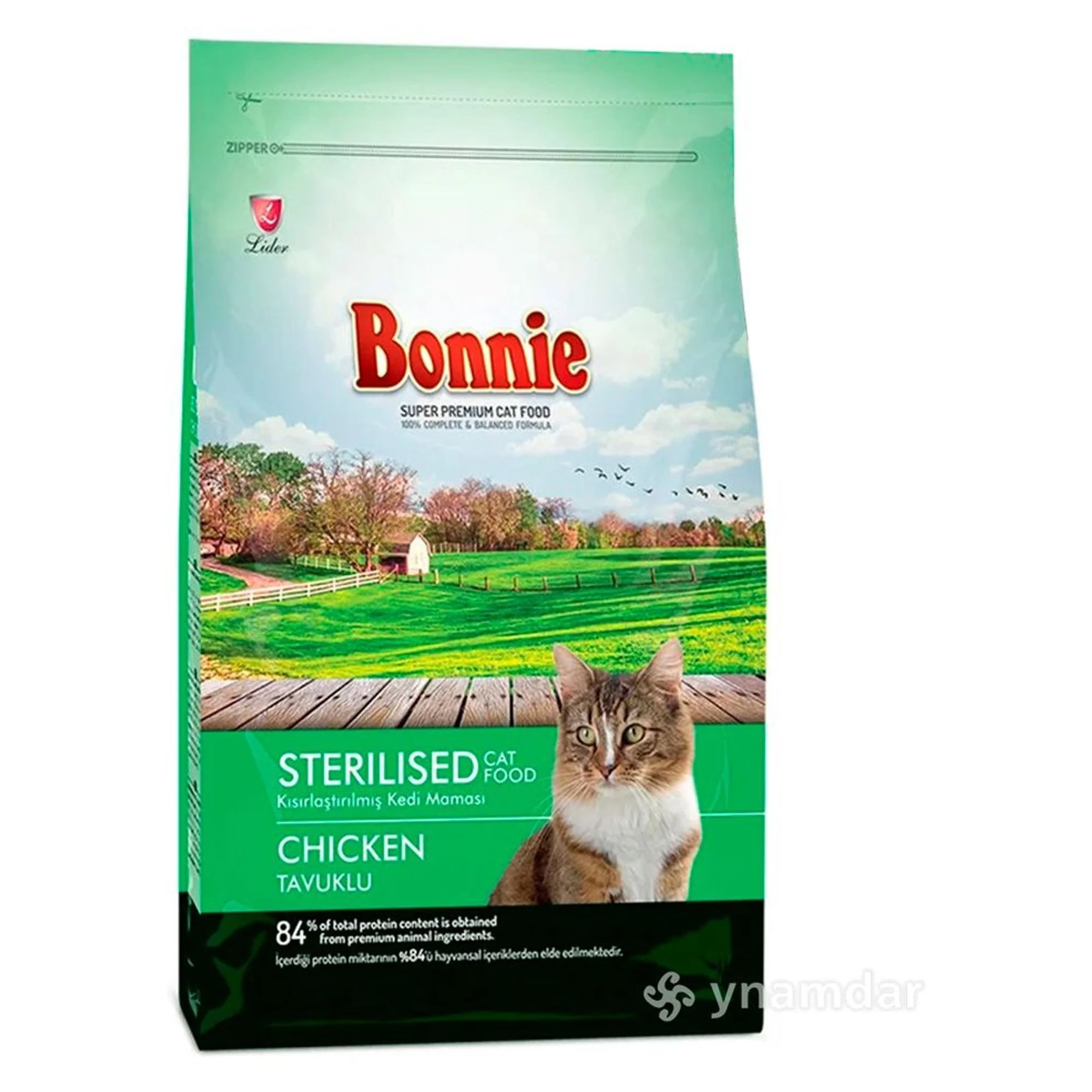 Bonnie Bonnie Tavuklu Kısırlaştırılmış Yetişkin Kedi Maması 500 G