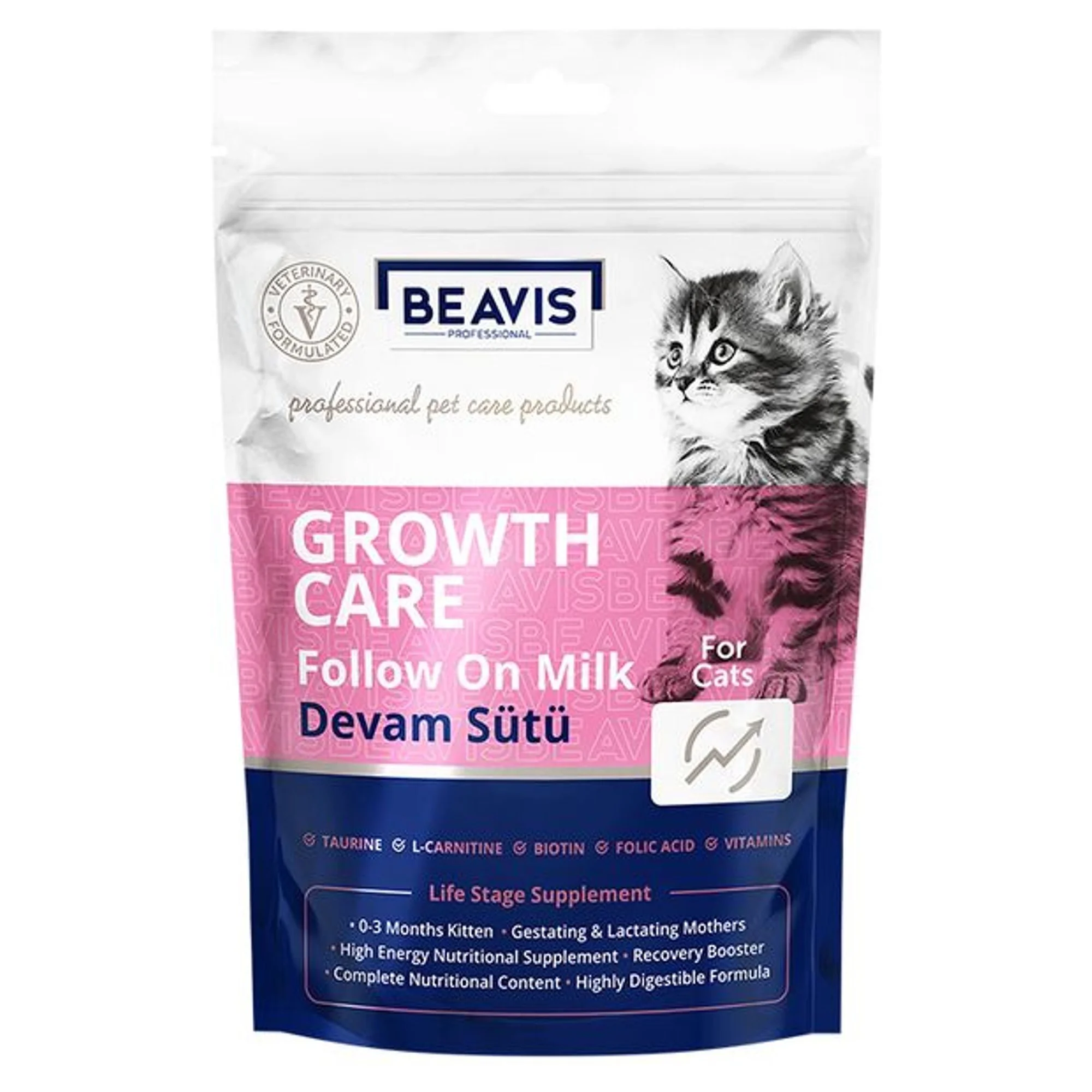 Beavis Beavis Growth Care Yavru Kedi Devam Sütü 200 G