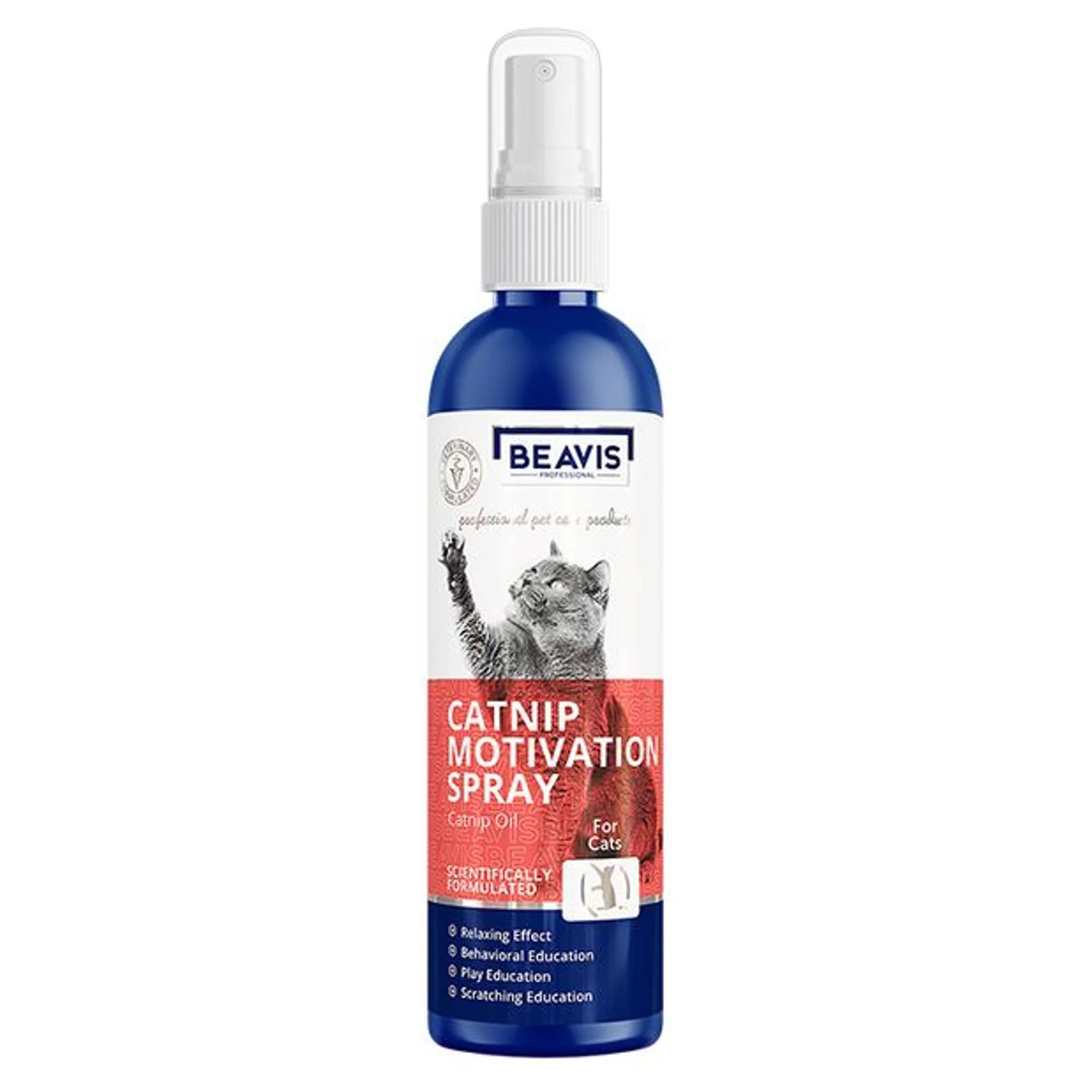 Beavis Beavis Kediler için Catnipli Oyun Spreyi 100 mL