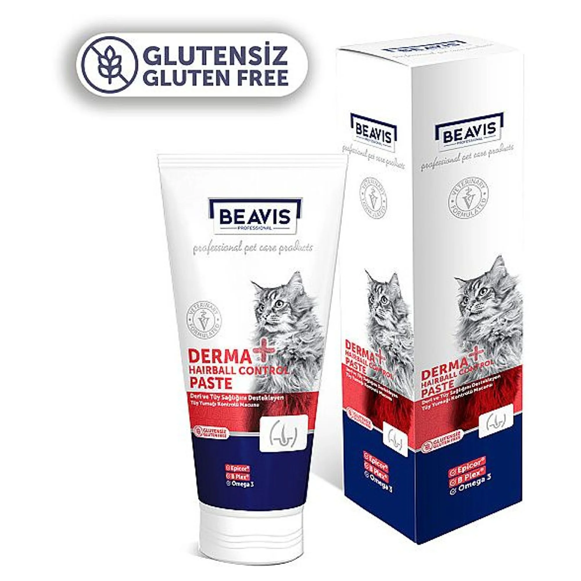 Beavis Beavis Derma & Anti Hairball Kedi Tüy ve Cilt Sağlığı Macunu 75 mL