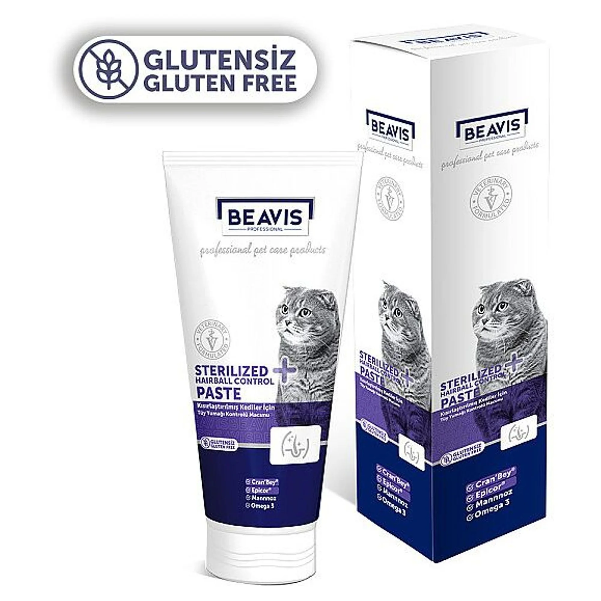 Beavis Beavis Kısırlaştırılmış Hairball Kedi Takviye Macunu 75 mL