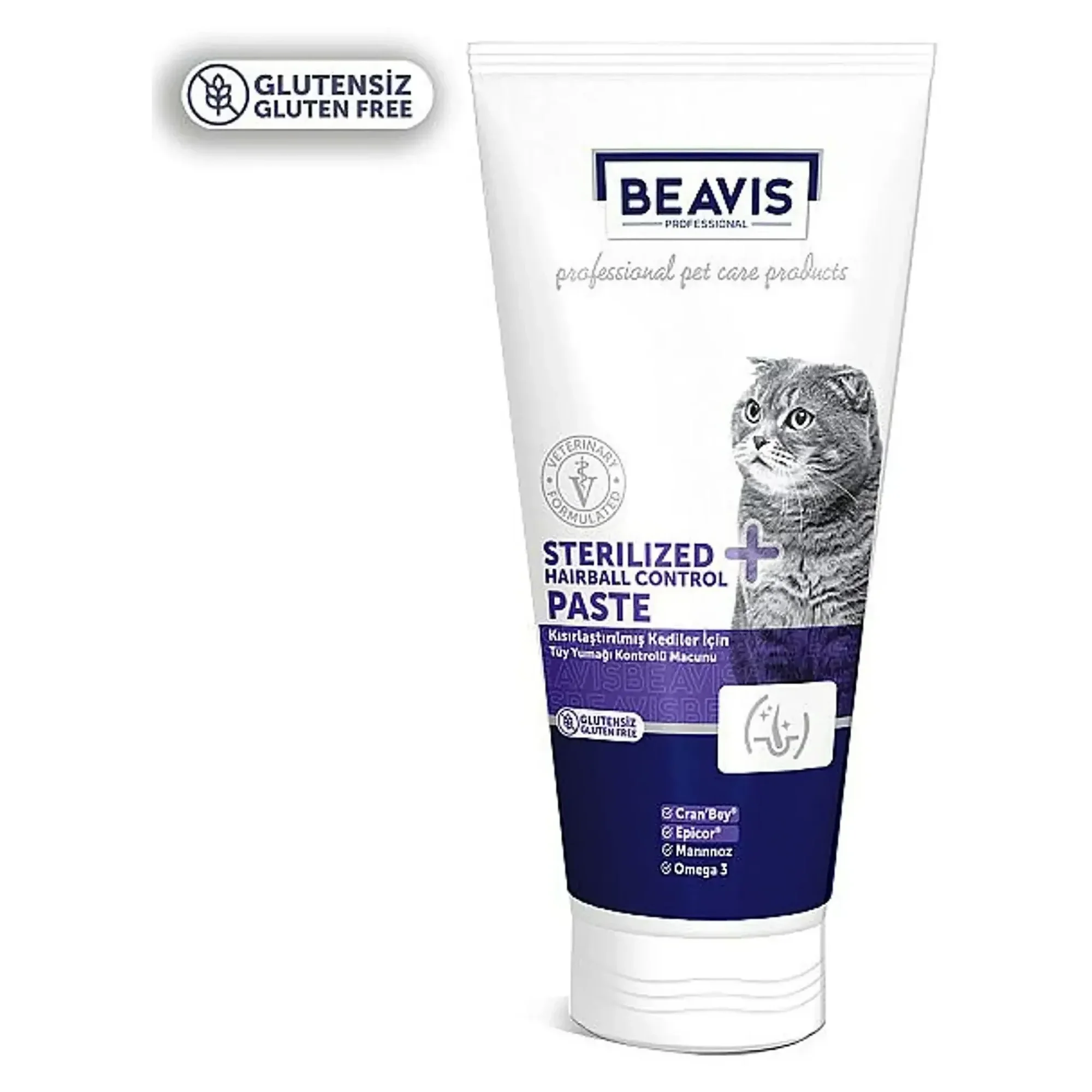 Beavis Kısırlaştırılmış Hairball Kedi Takviye Macunu 75 mL — Takviye ve Vitaminler — Görsel 2