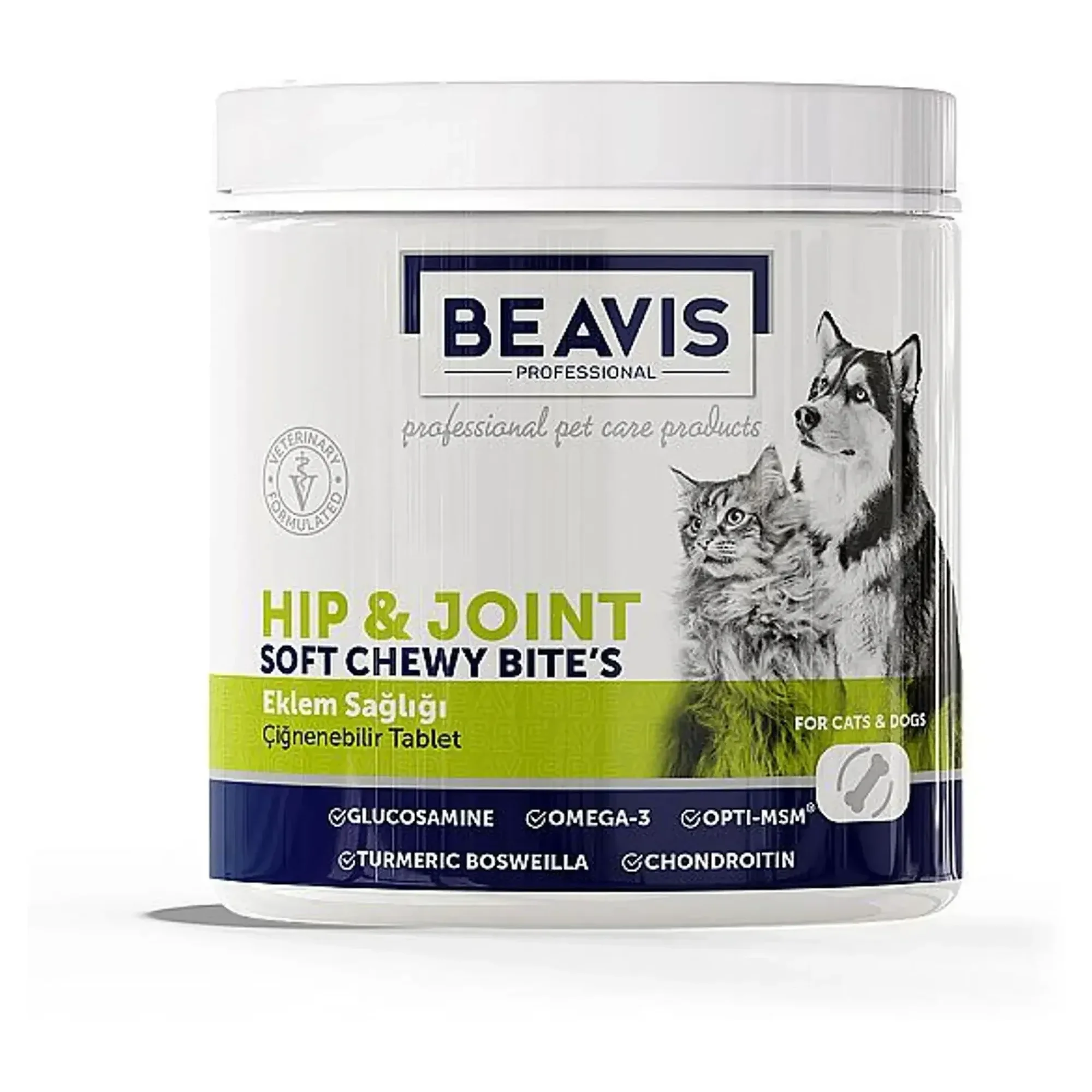 Beavis Hip&Joint Çiğnenebilir Tablet Eklem Sağlığı İçin Evcil Hayvan Takviyesi 3x70 Adet