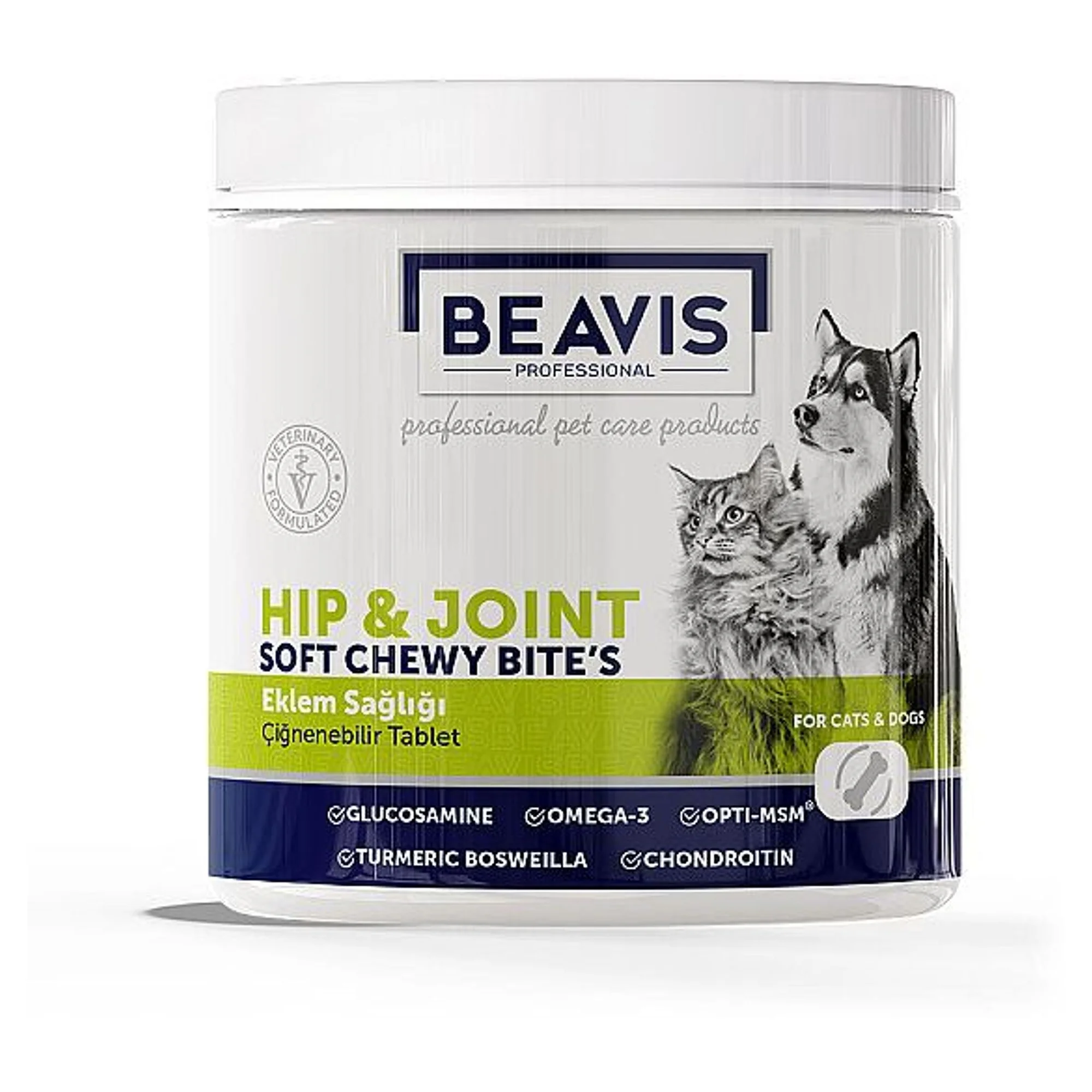Beavis Beavis Hip&Joint Çiğnenebilir Tablet Eklem Sağlığı İçin Evcil Hayvan Takviyesi 3x70 Adet