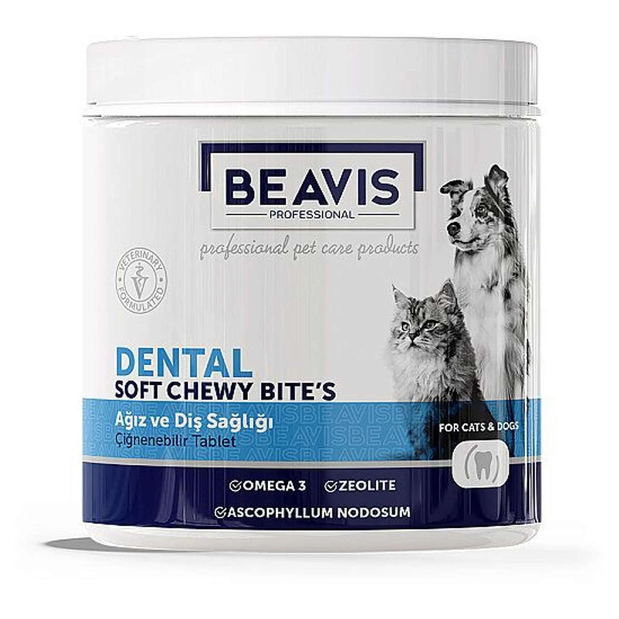 Beavis Beavis Dental Care Ağız ve Diş Sağlığı Destekleyici Çiğnenebilir Kedi ve Köpek Takviyesi 105 G