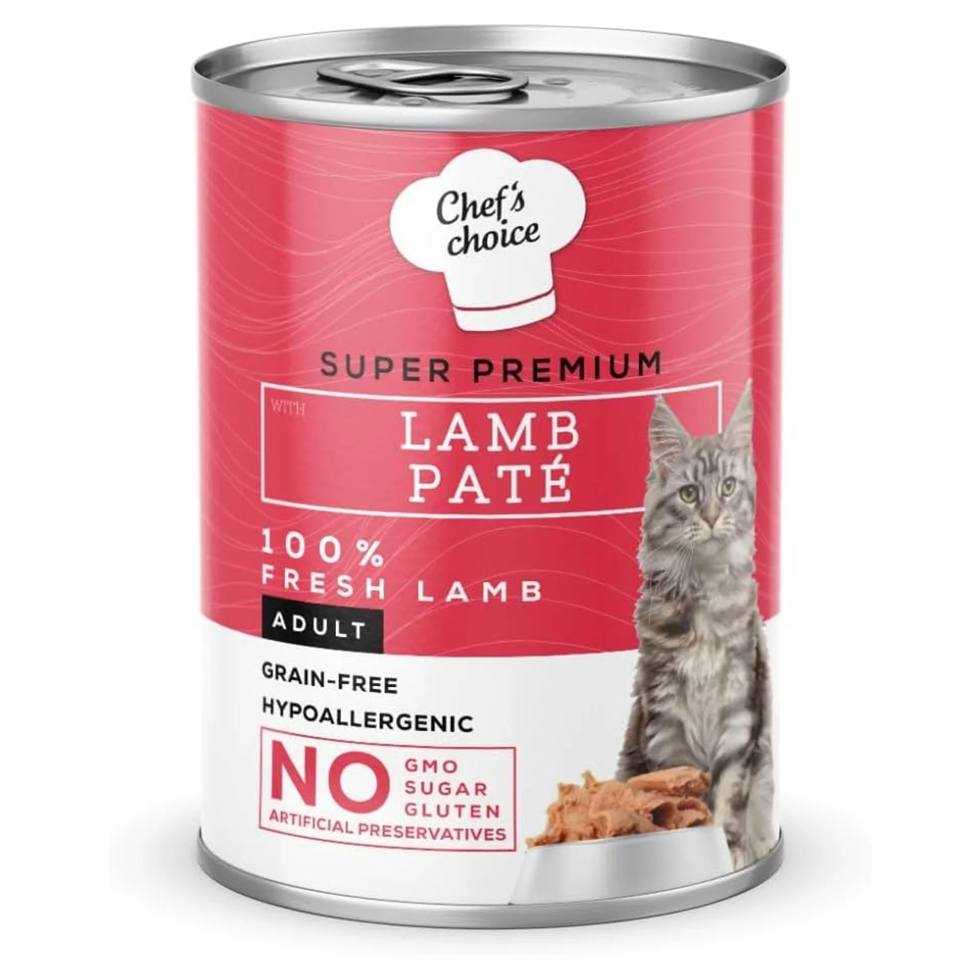 Chef's Choice Kuzu Etli Ezme Yetişkin Kedi Konservesi 400 G