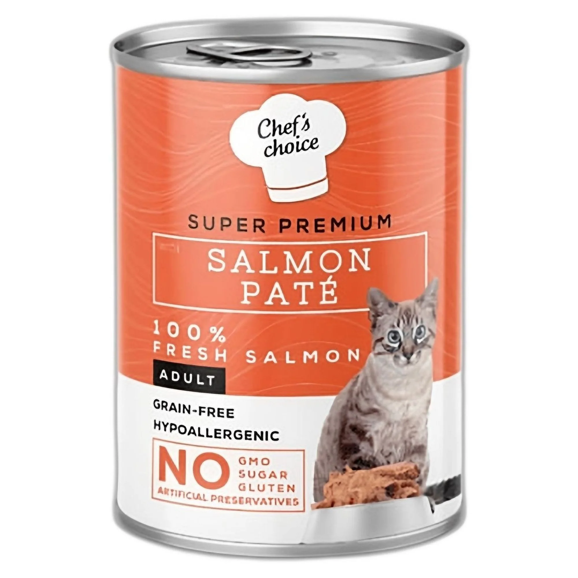 Chef's Choice Chef's Choice Somonlu Yetişkin Kedi Konservesi 400G