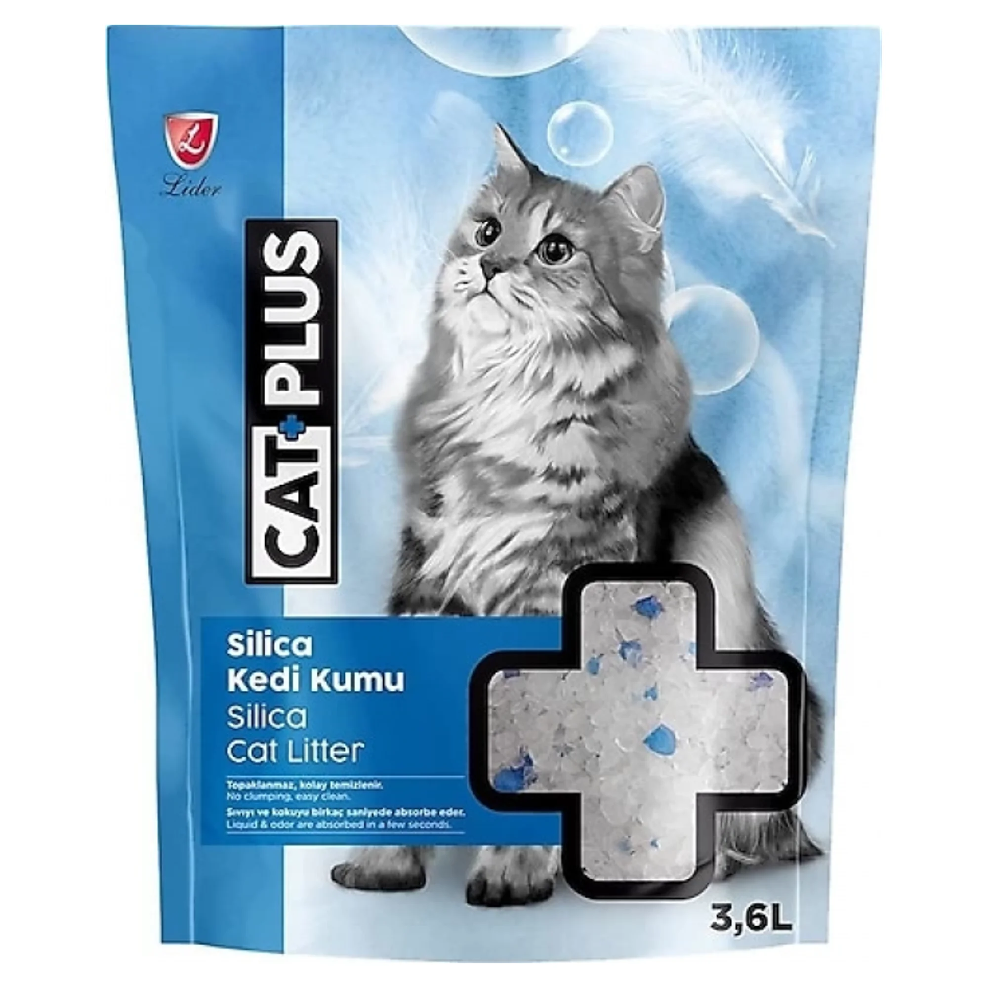 Cat Plus CatPlus Kristal Silika Kedi Kumu 3.6 L
