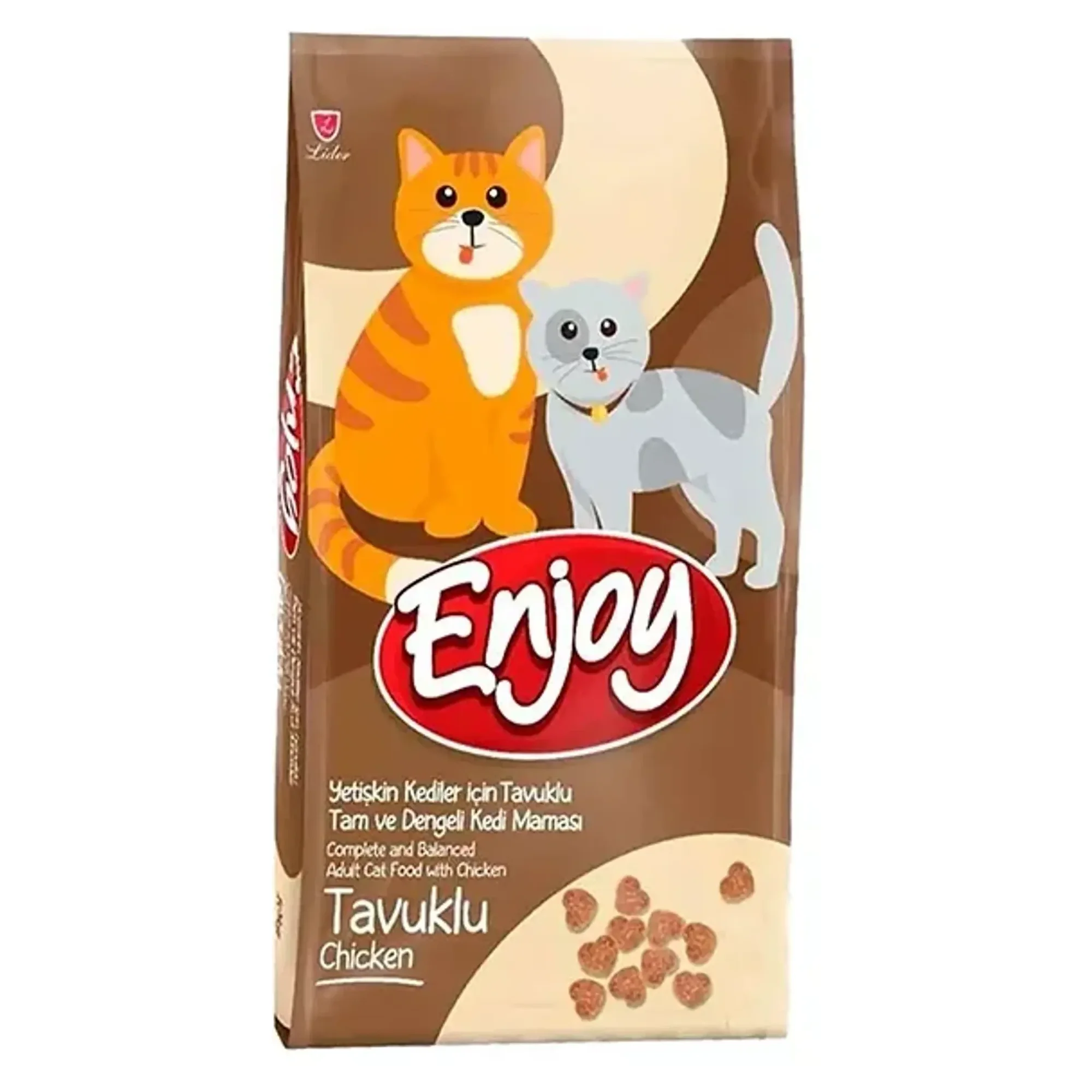 Enjoy Premium Tavuklu Yetişkin Kedi Maması 15 KG