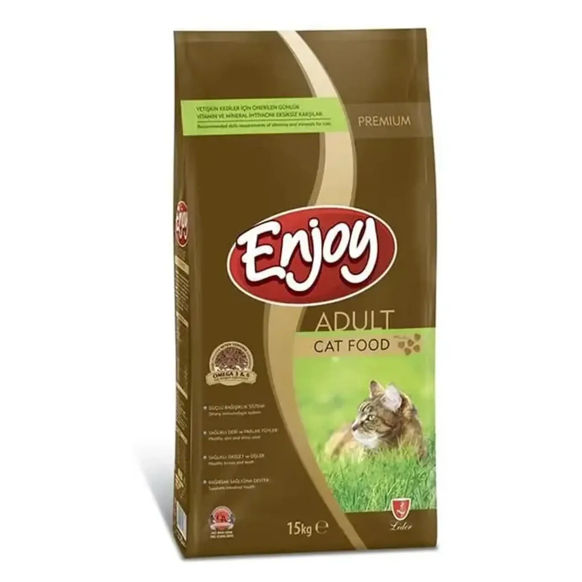 Enjoy Premium Tavuklu Yetişkin Kedi Maması 15 KG +1 KG