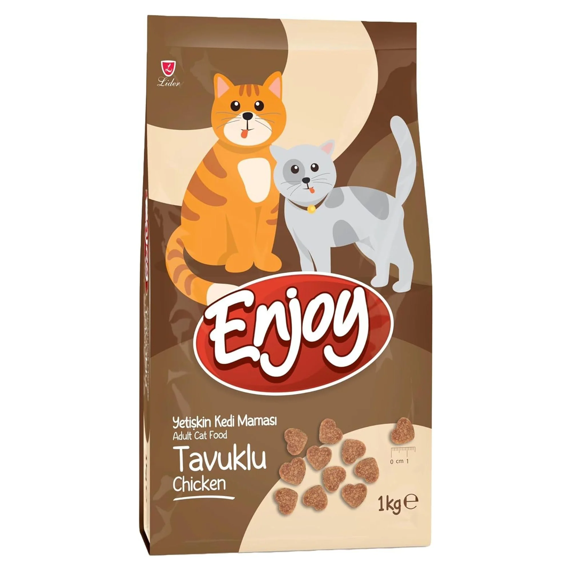 Enjoy Tavuklu Yetişkin Kedi Maması 1 KG