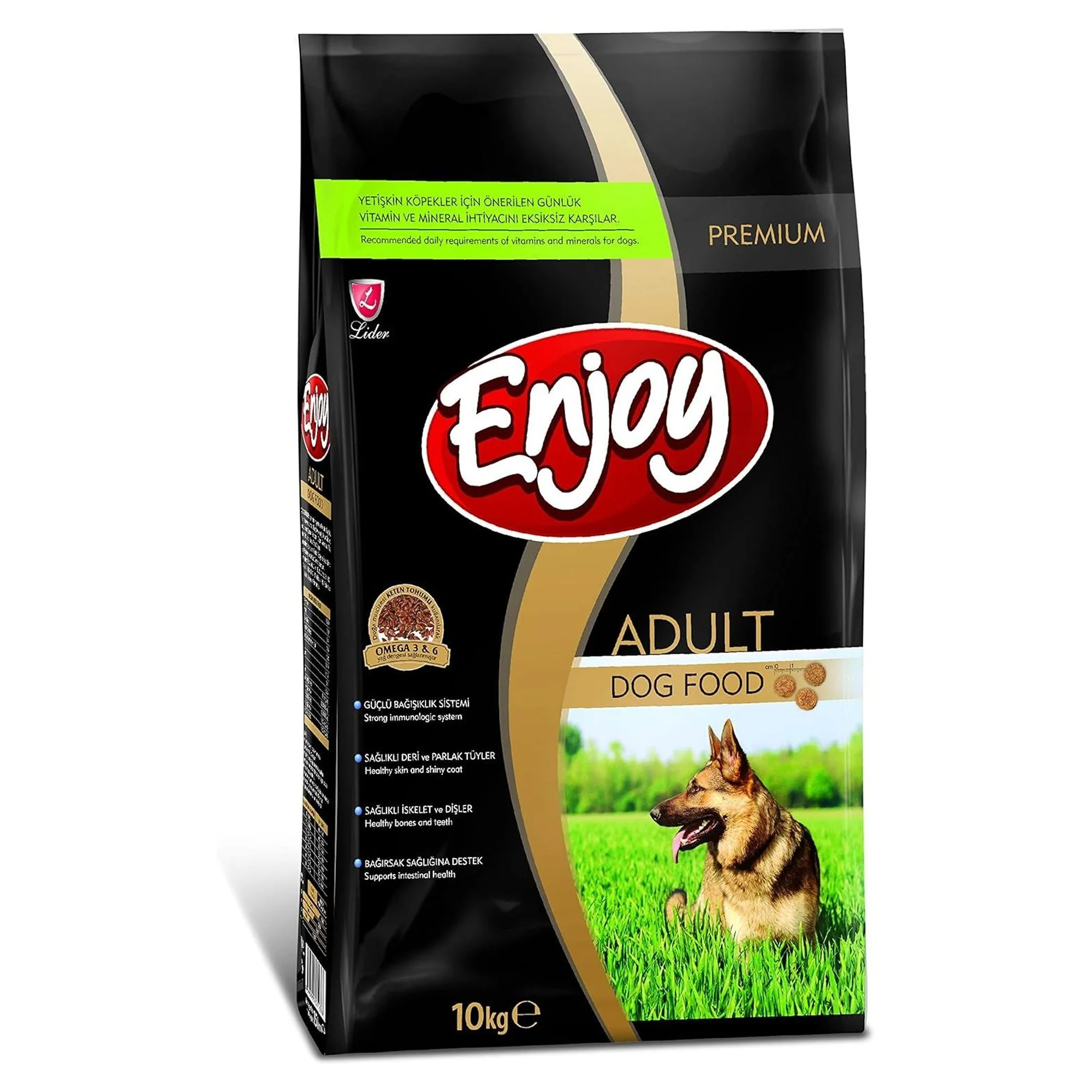 Enjoy Premium Tavuklu Yetişkin Köpek Maması 10 KG