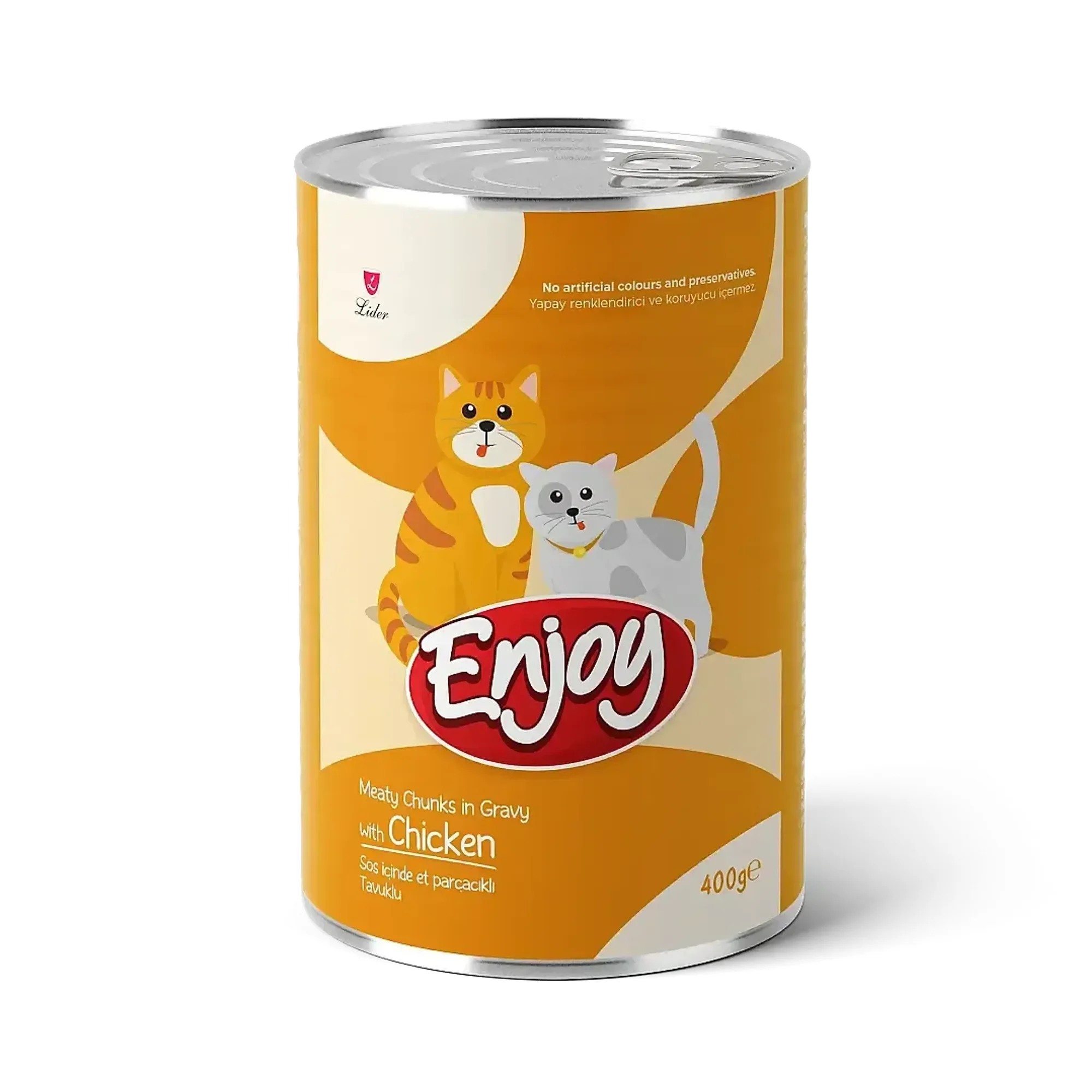 Enjoy Tavuklu Yetişkin Kedi Yaş Mama 400 G