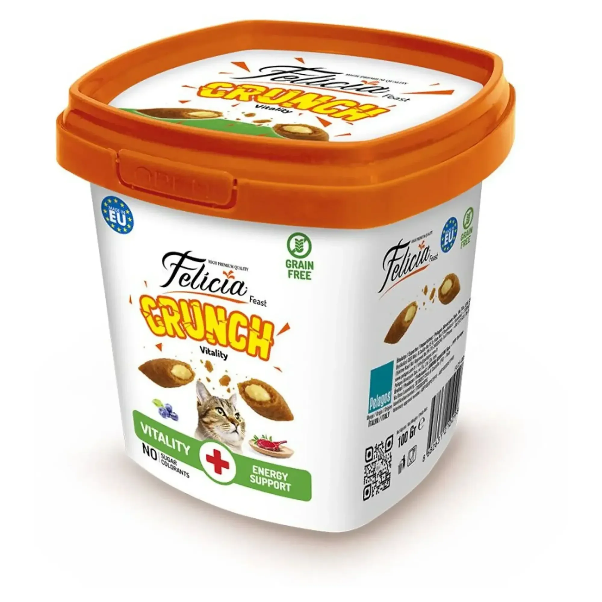 Felicia Felicia Crunch Vitality Kedi Ödül Maması 100 G