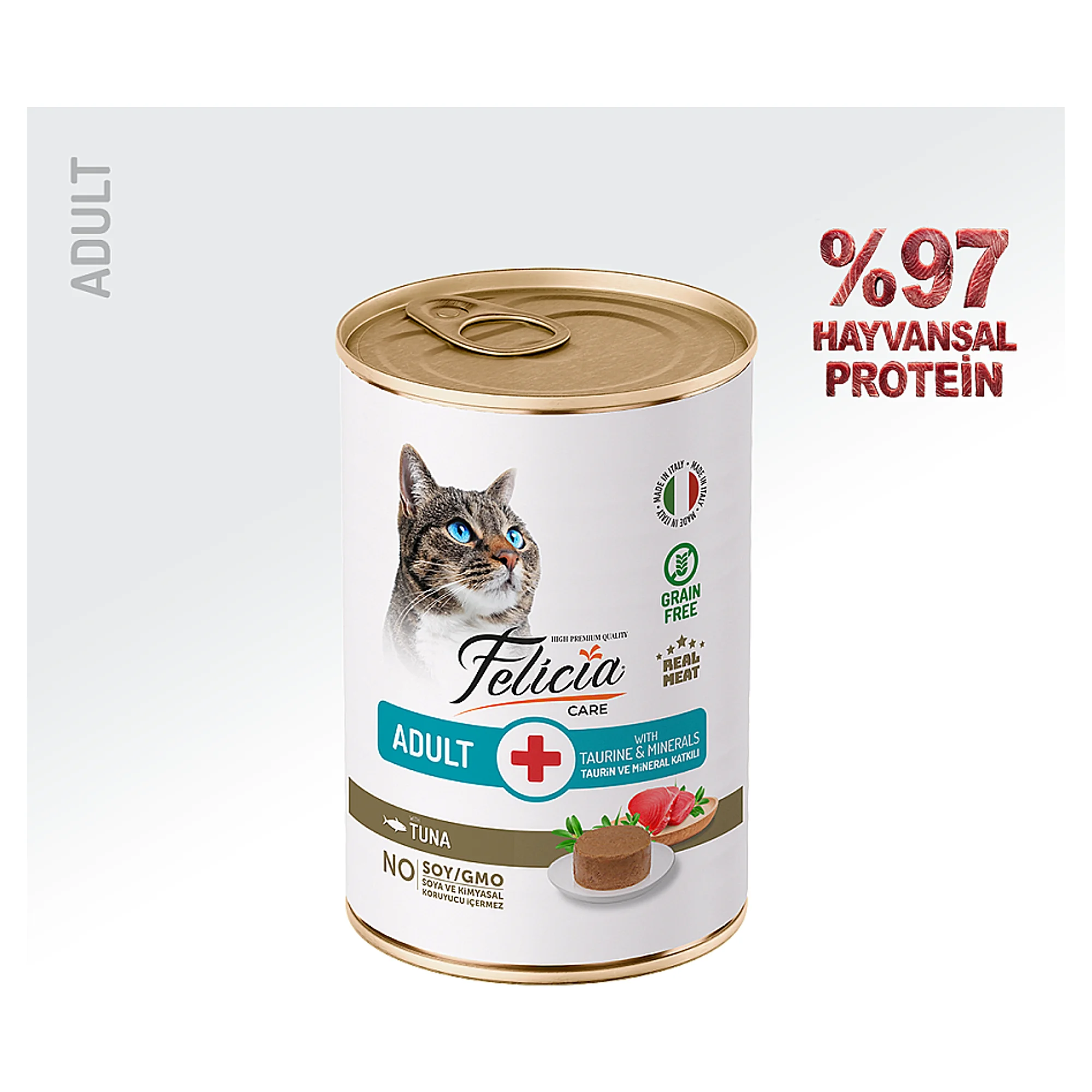 Felicia Ton Balıklı Yetişkin Kedi Yaş Mama 400 G