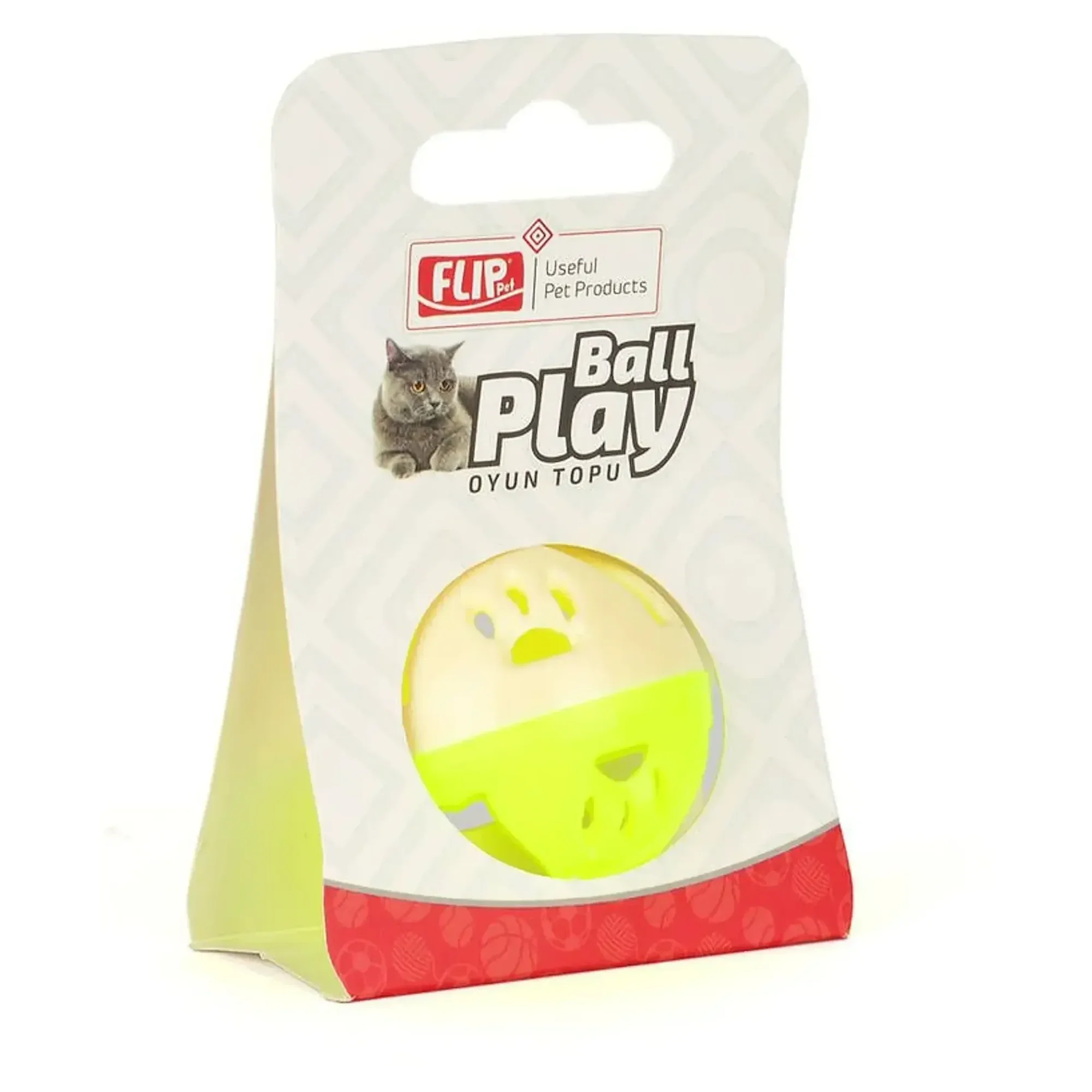 Flip Zilli Kedi Topu (1 adet) — Top & Zilli Toplar — Görsel 3