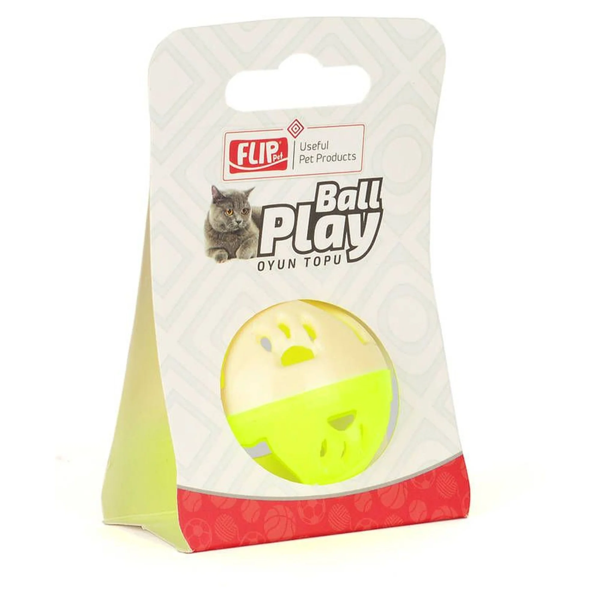 Flip Flip Zilli Kedi Topu 10'lu — Top & Zilli Toplar — Görsel 3