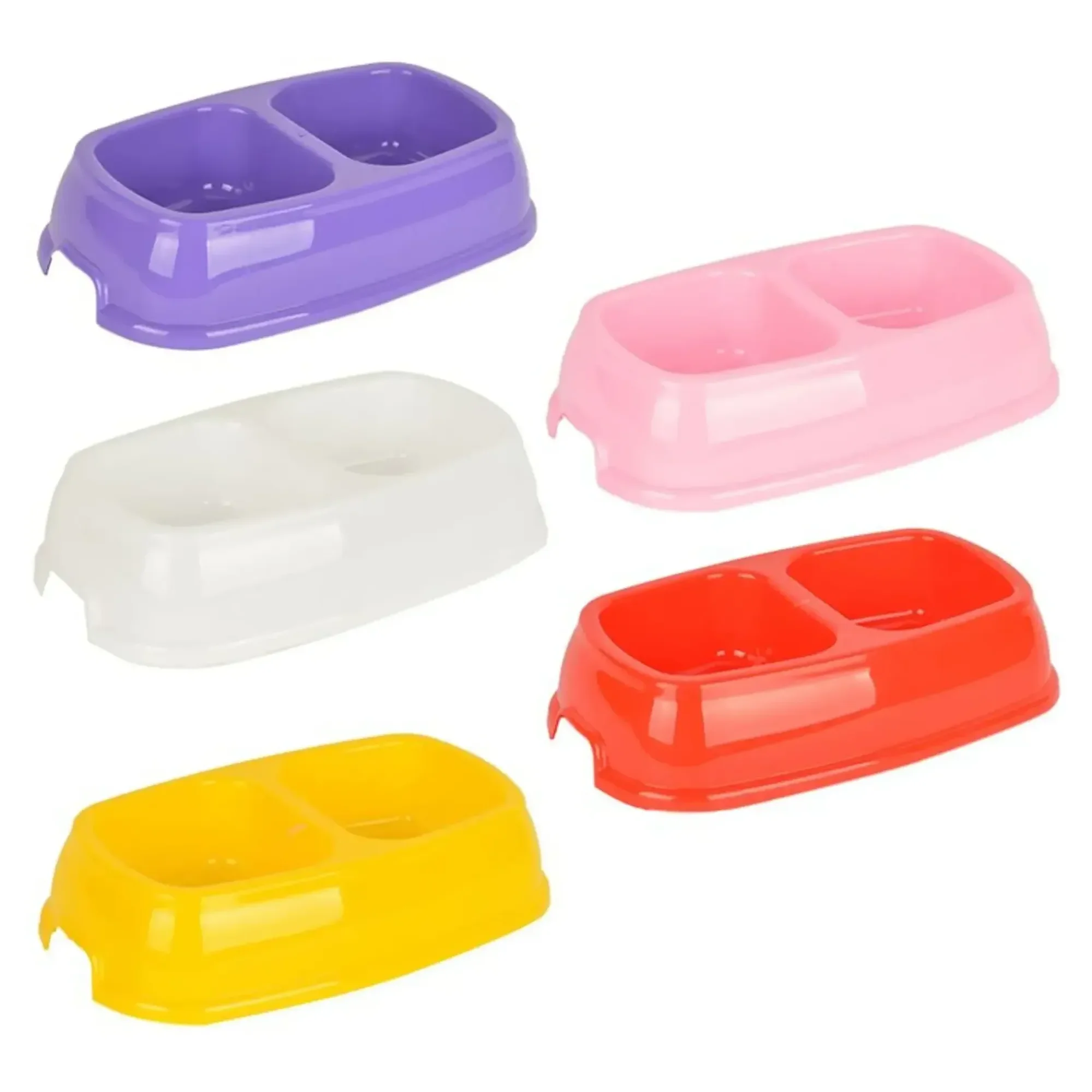 Flip İkili Mama Kabı 20 CM 10 Adet