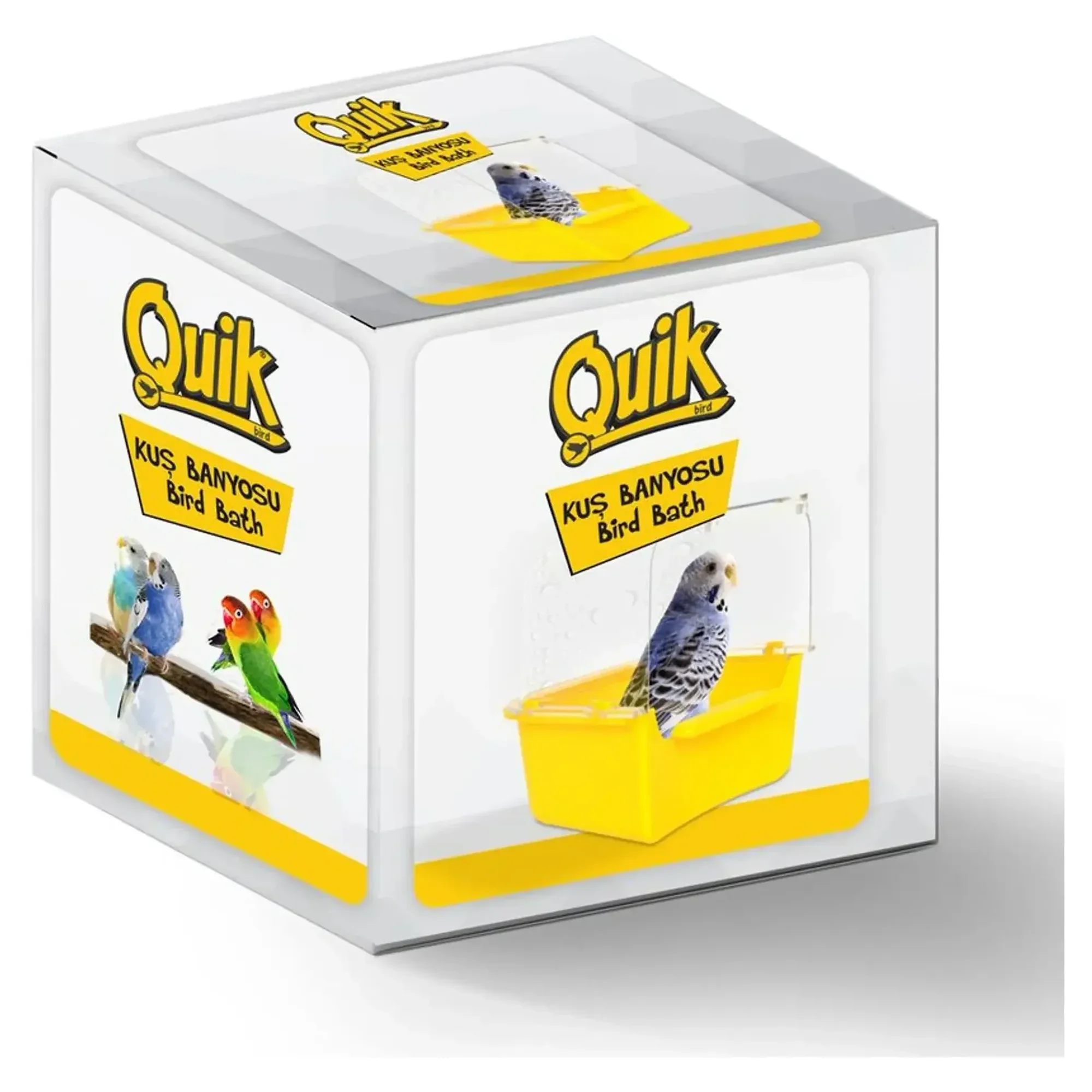 Quik Quik Kuş Banyosu — Kafes ve Kafes Ekipmanları, 60 g — Görsel 3