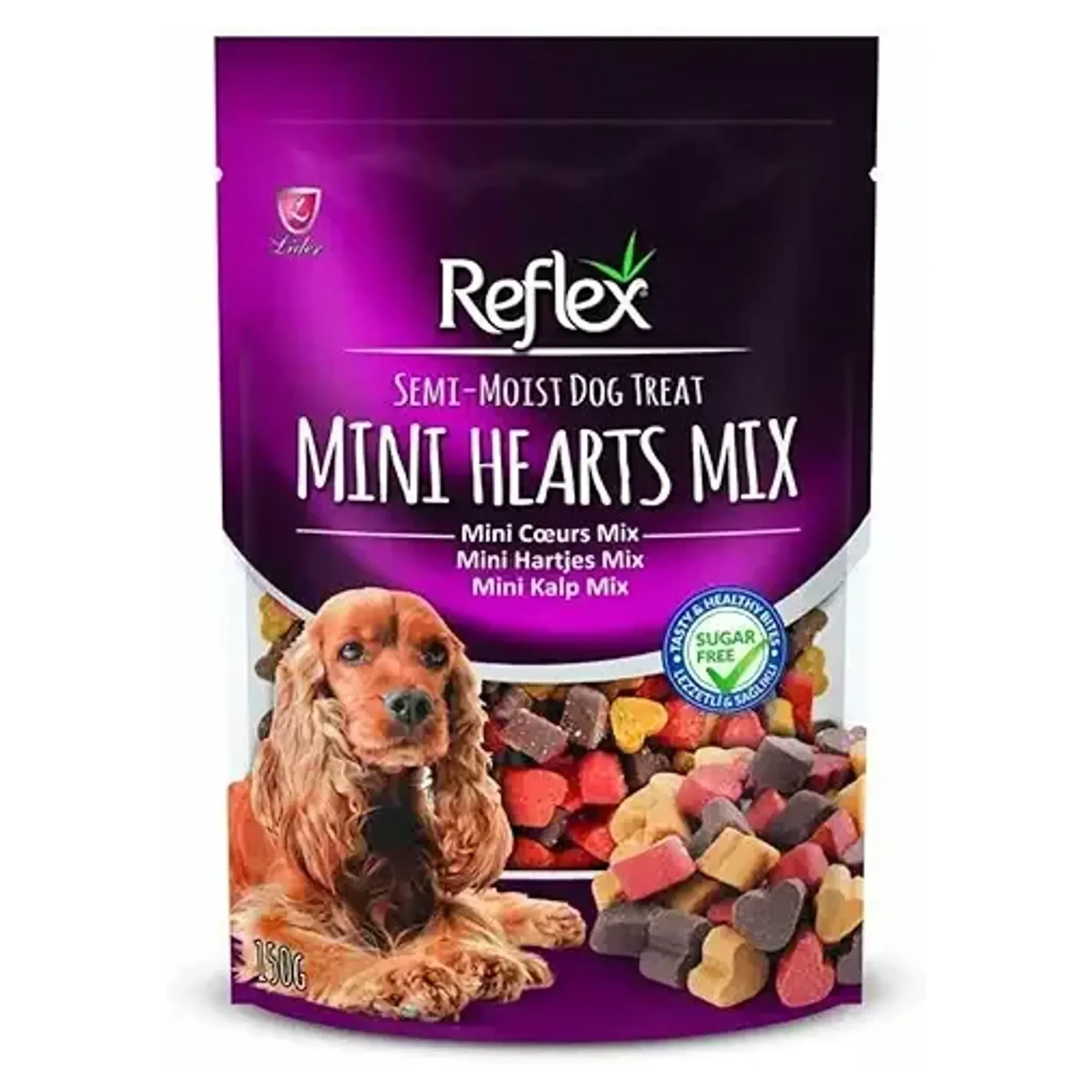 Reflex Reflex Semi-Moist Ödül Maması Mini Kalp Mix 10 Ad/Koli