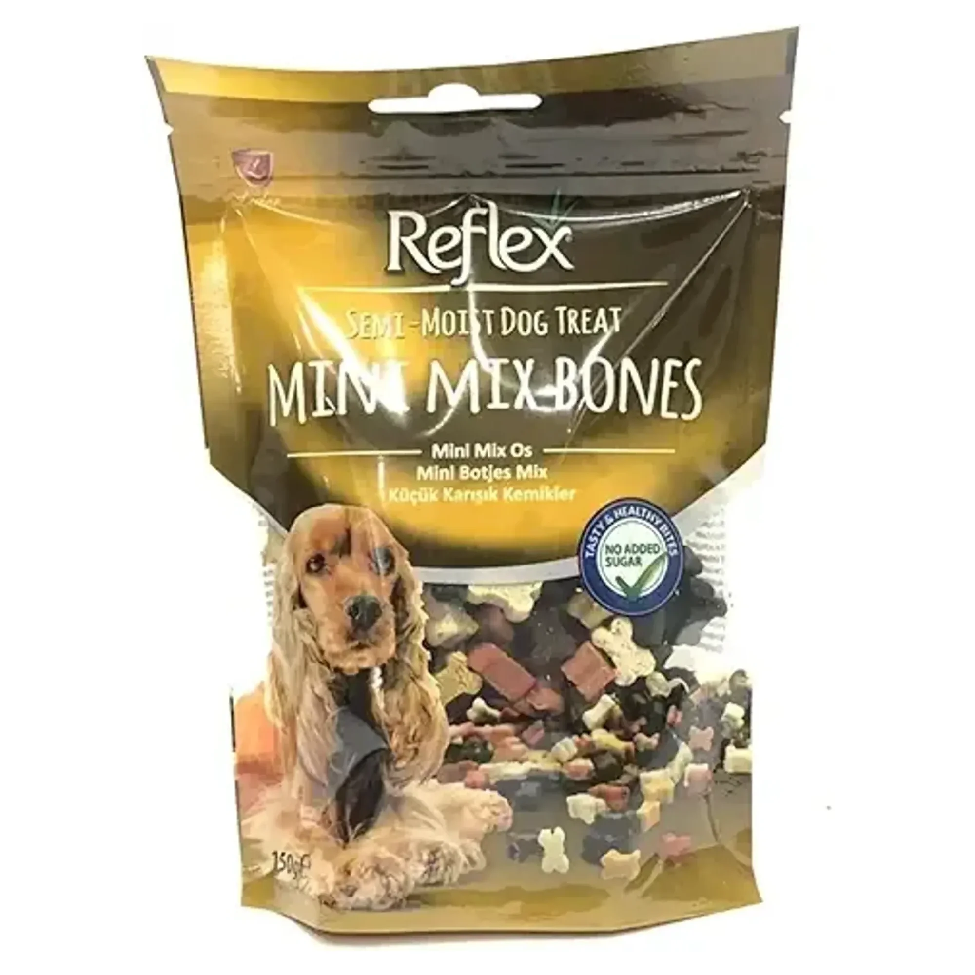 Reflex Reflex Semi-Moist Ödül Maması Mini Mix Bones 10 Ad/Koli
