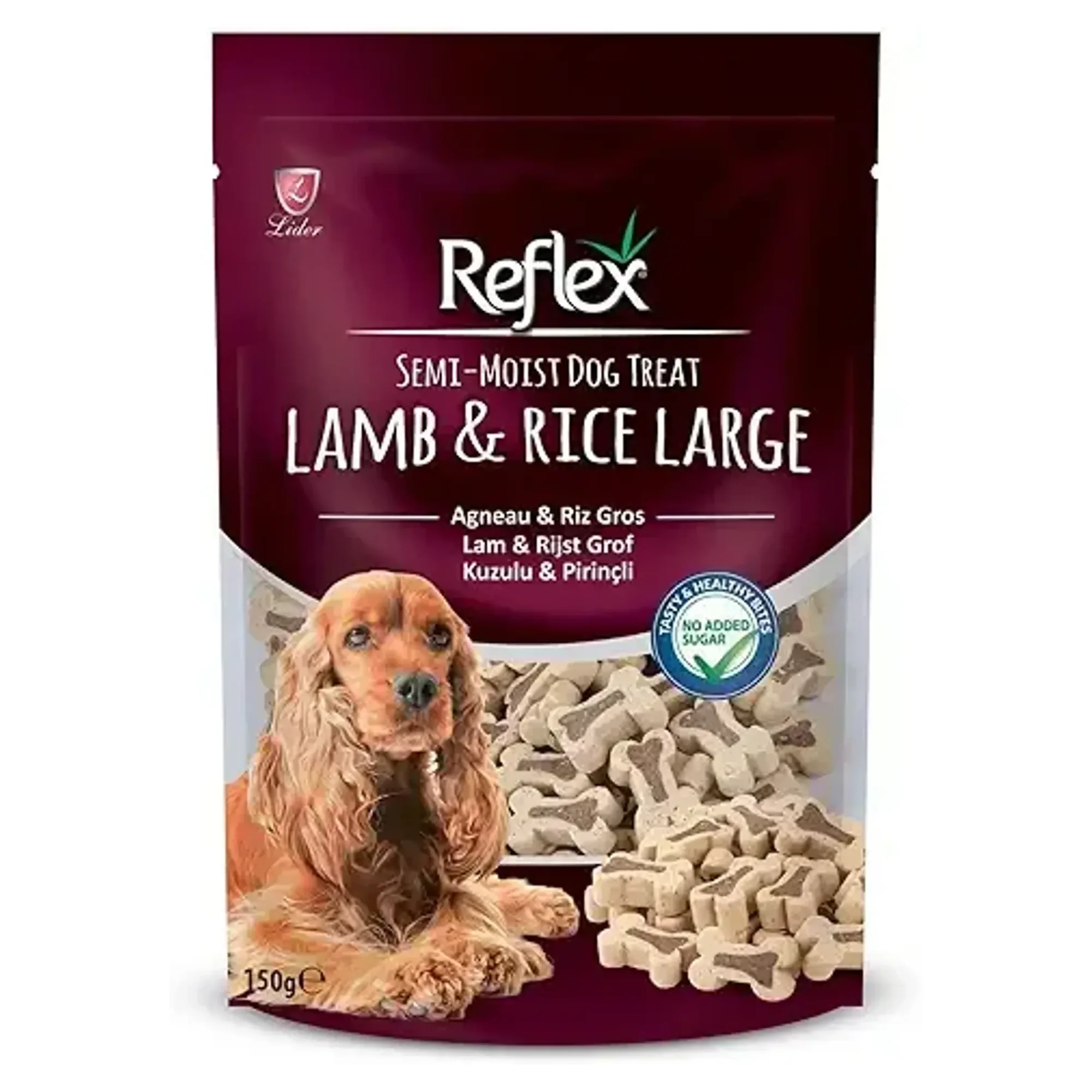 Reflex Reflex Semi-Moist Ödül Maması Kuzu&Pirinç Large 10 Ad/Koli