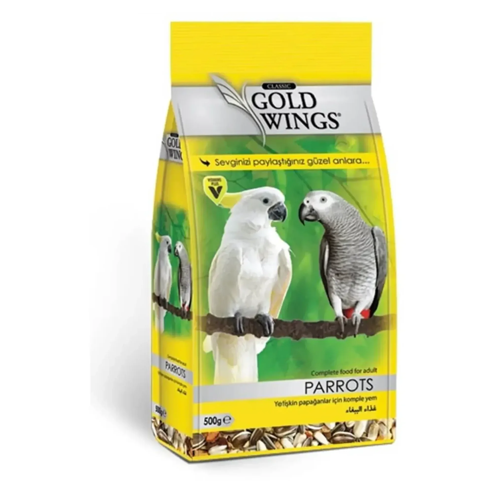 Gold Wings Gold Wings Classic Papağan Yemi 500 G