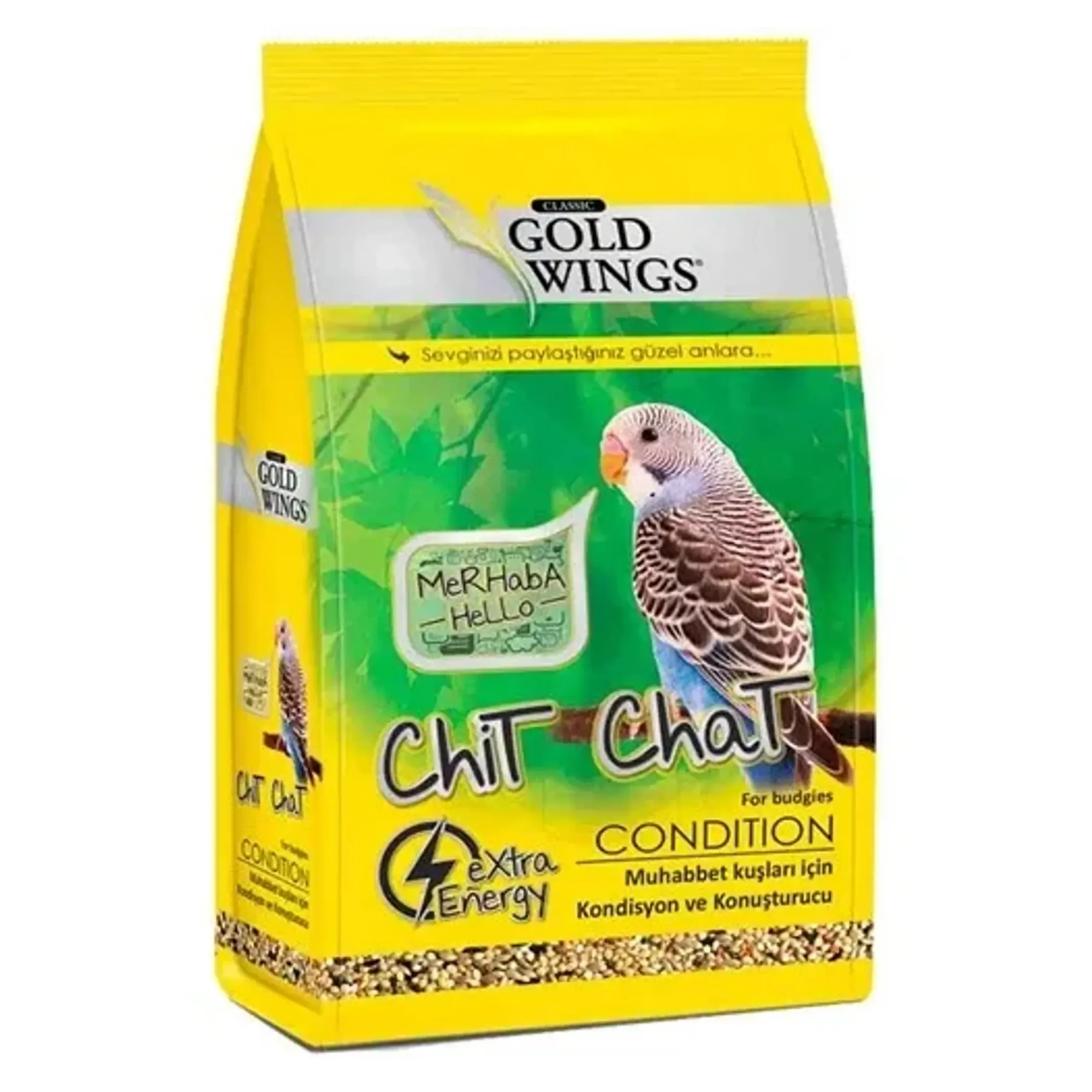 Gold Wings Gold Wings Classic Kondisyon Destekleyici ve Konuşturucu Muhabbet Kuşu Yemi 150G