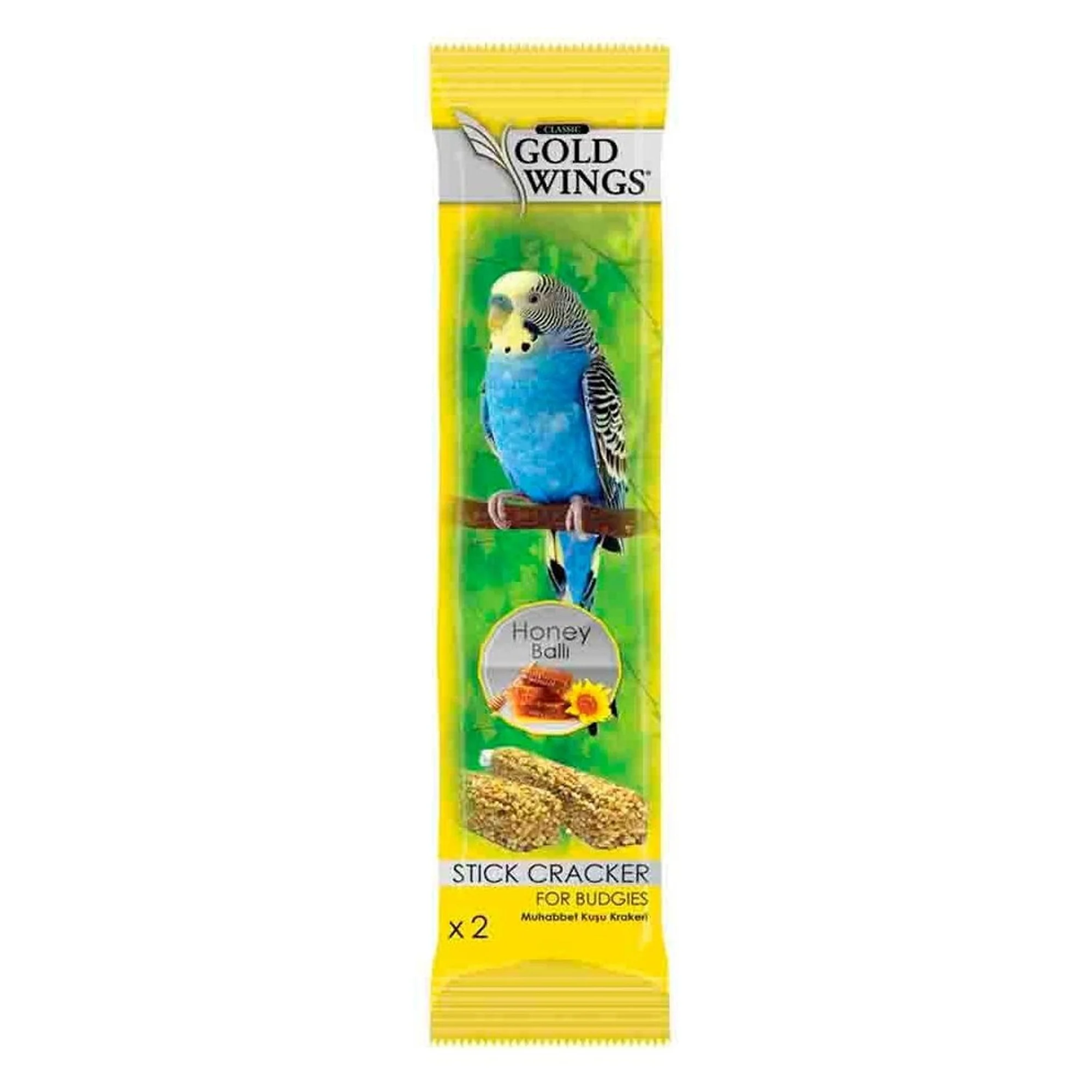 Gold Wings Gold Wings Classic Ballı Muhabbet Krakeri 2'li