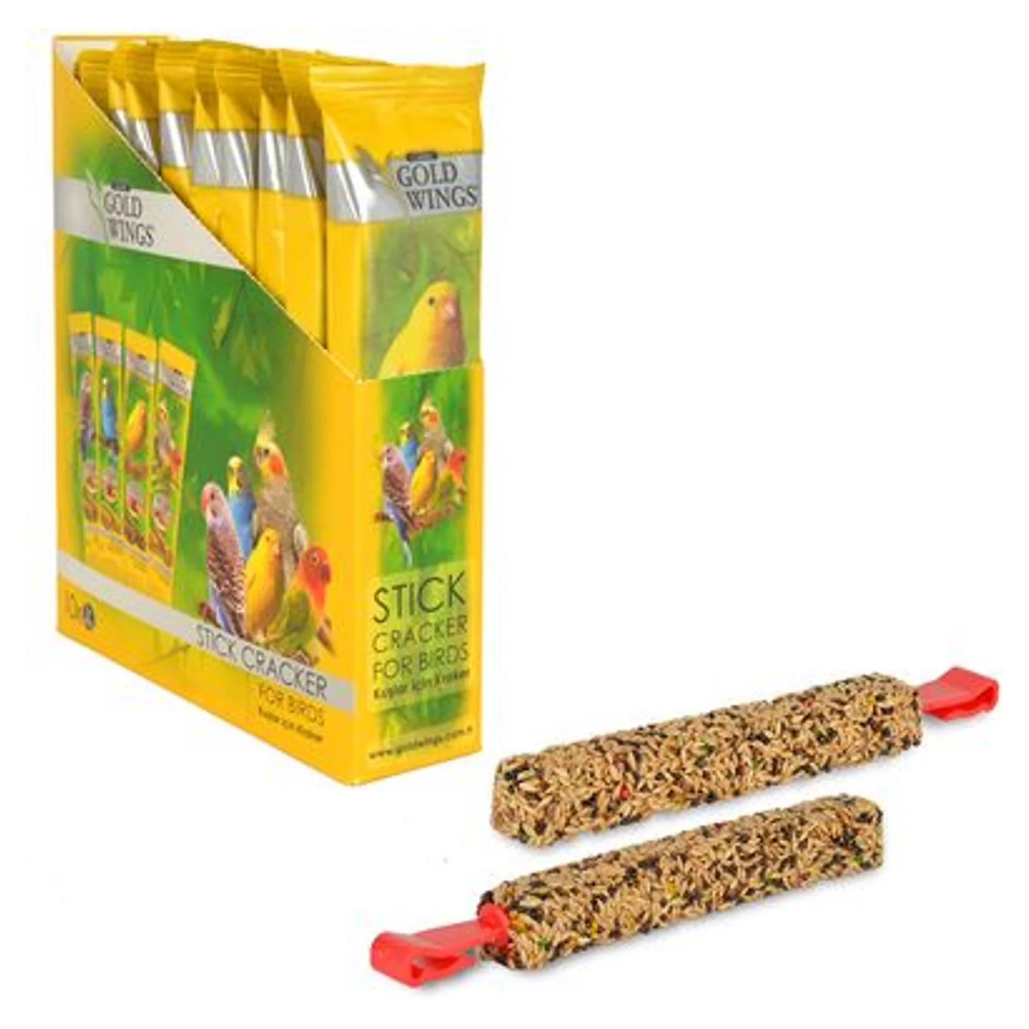 Gold Wings Gold Wings Classic Ballı ve Yumurtalı Kanarya Krakeri 2'li