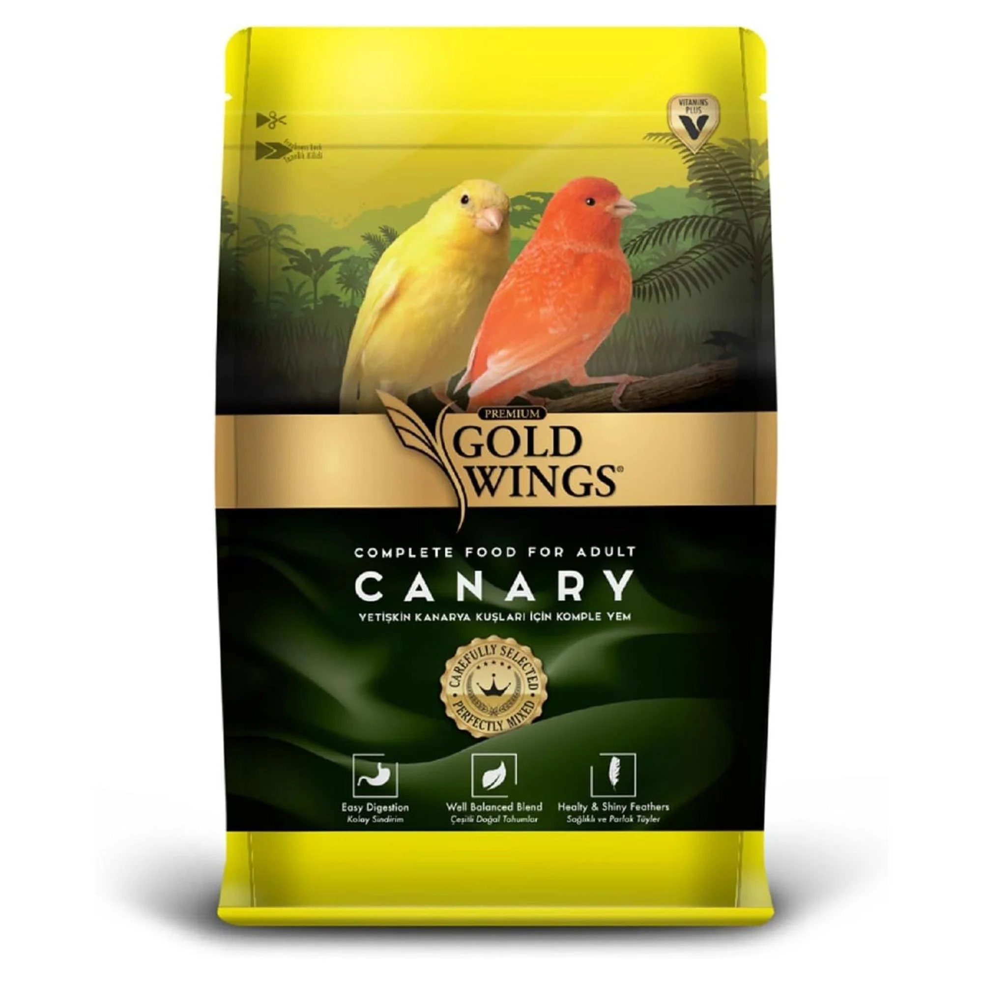Gold Wings Premium Kanarya Yemi 1 KG — Kanarya Yemleri, 1 kg — Görsel 2