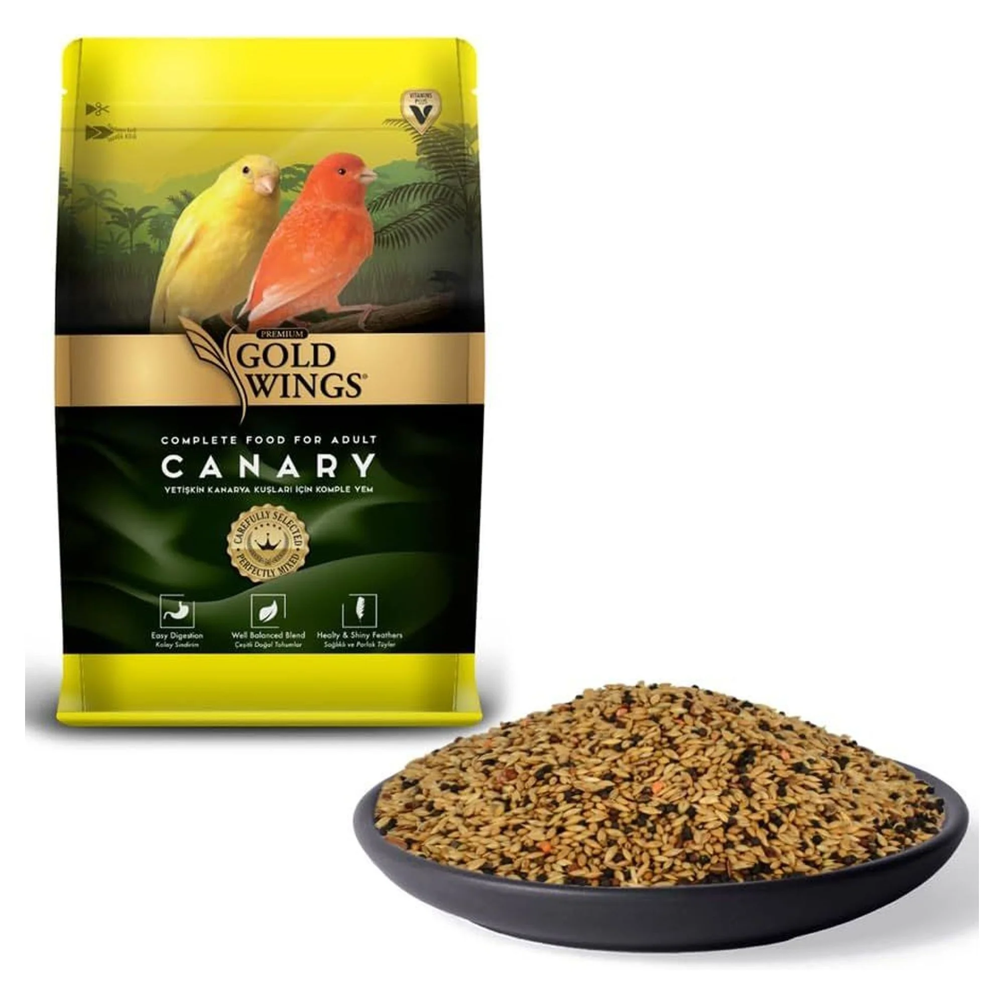 Gold Wings Premium Kanarya Yemi 1 KG