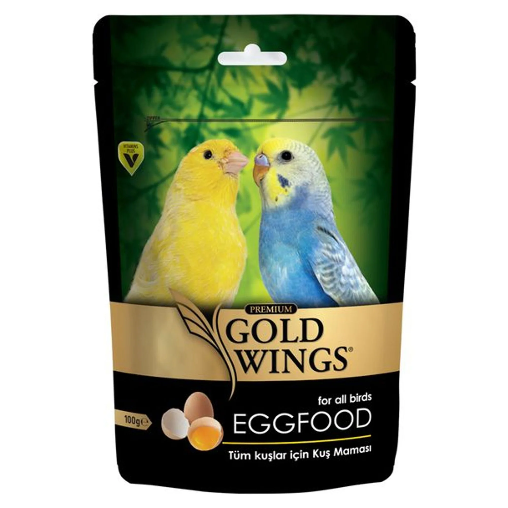 Gold Wings Gold Wings Premium Kuş Maması 100G