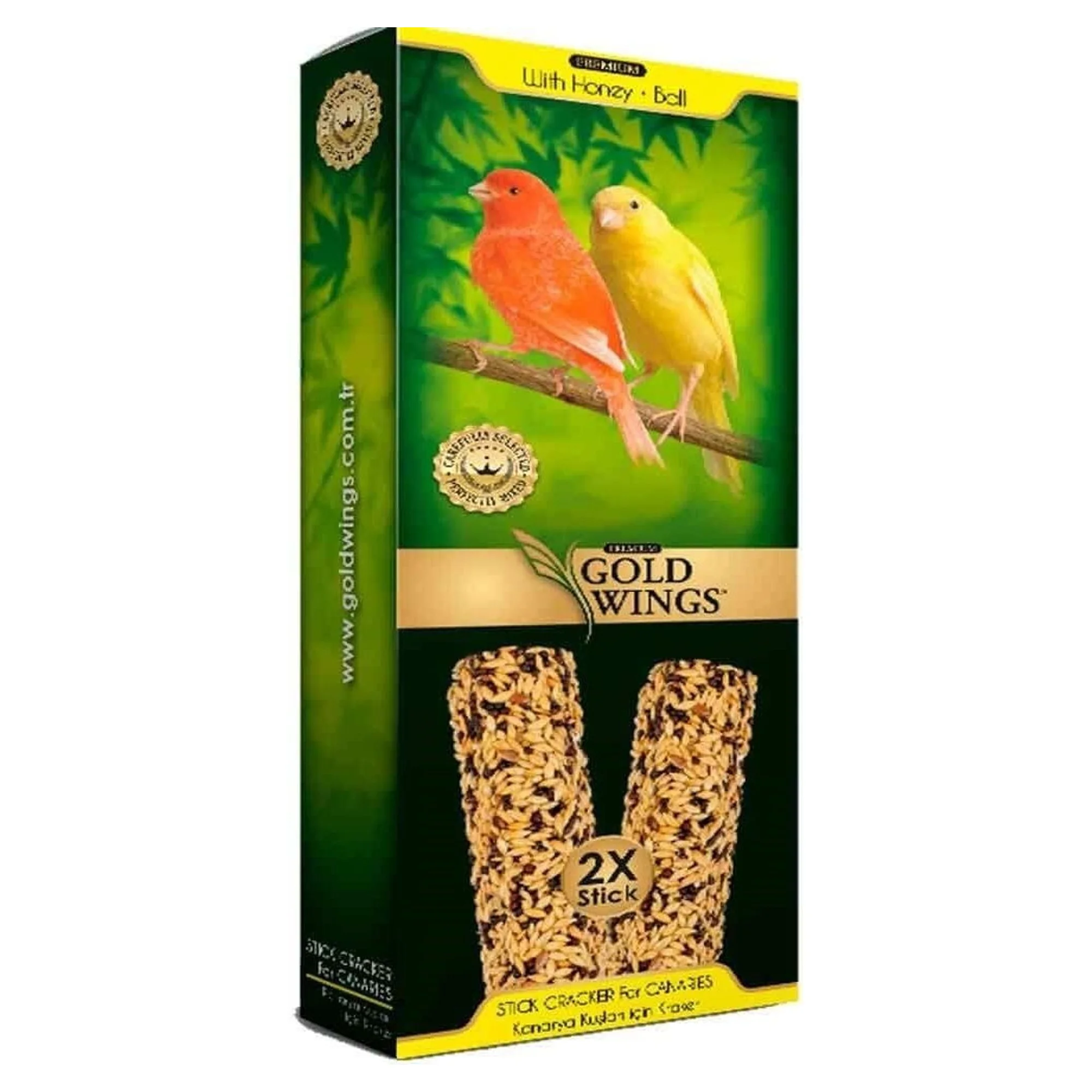 Gold Wings Gold Wings Premium Kanarya Ballı Krakeri 2'li