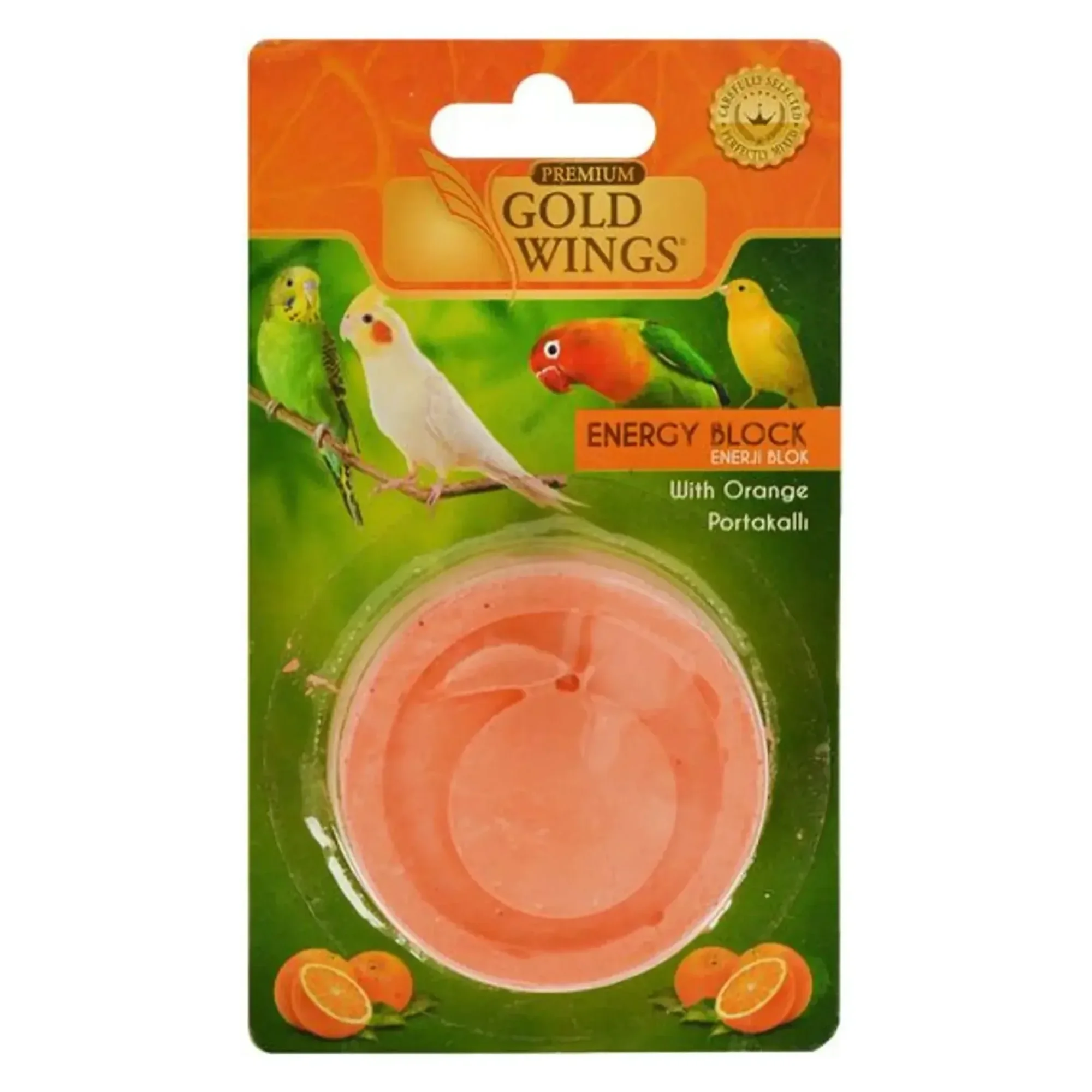 Gold Wings Gold Wings Premium  Portakallı Enerji Bloğu