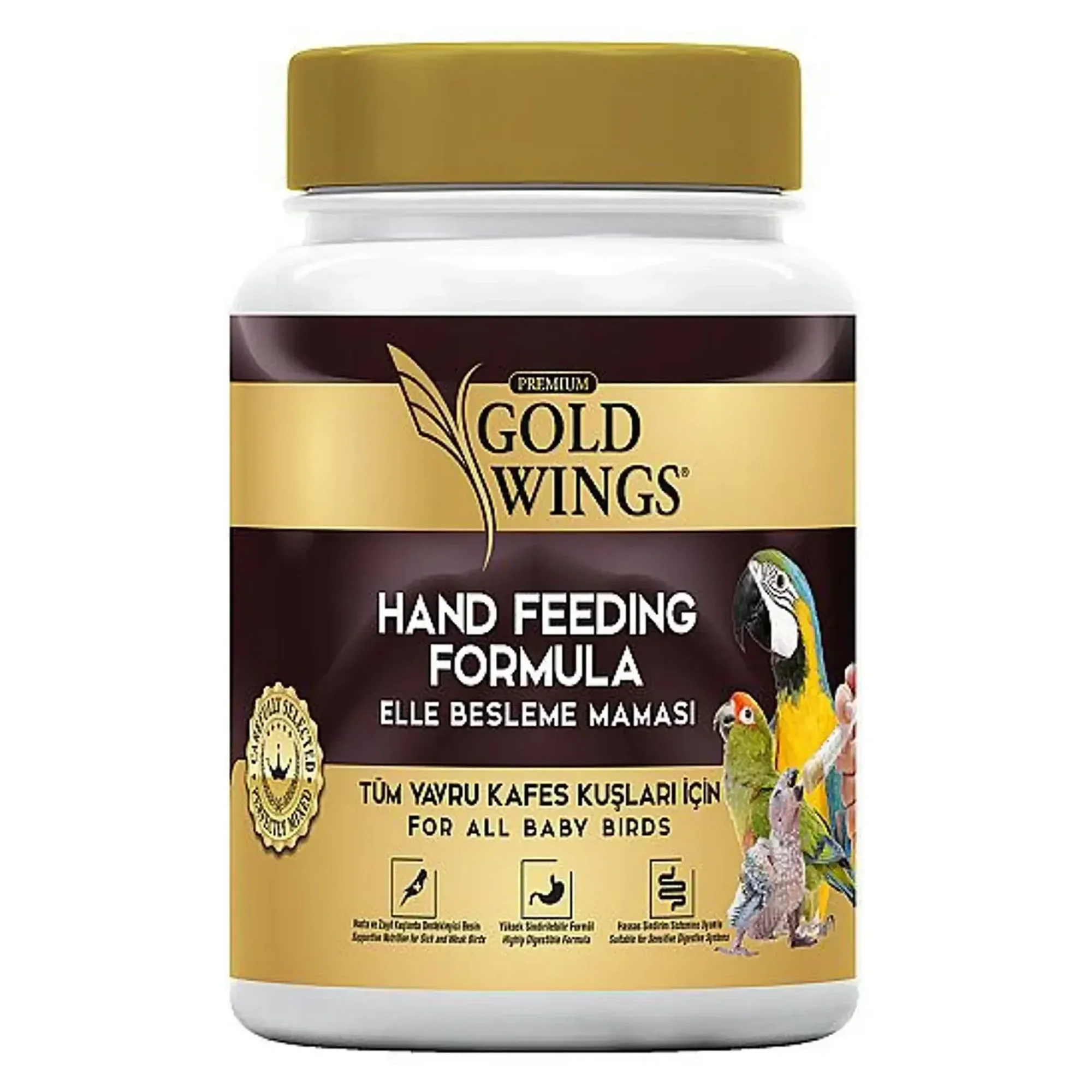 Gold Wings Premium Elle Besleme Şırınga Maması 300G