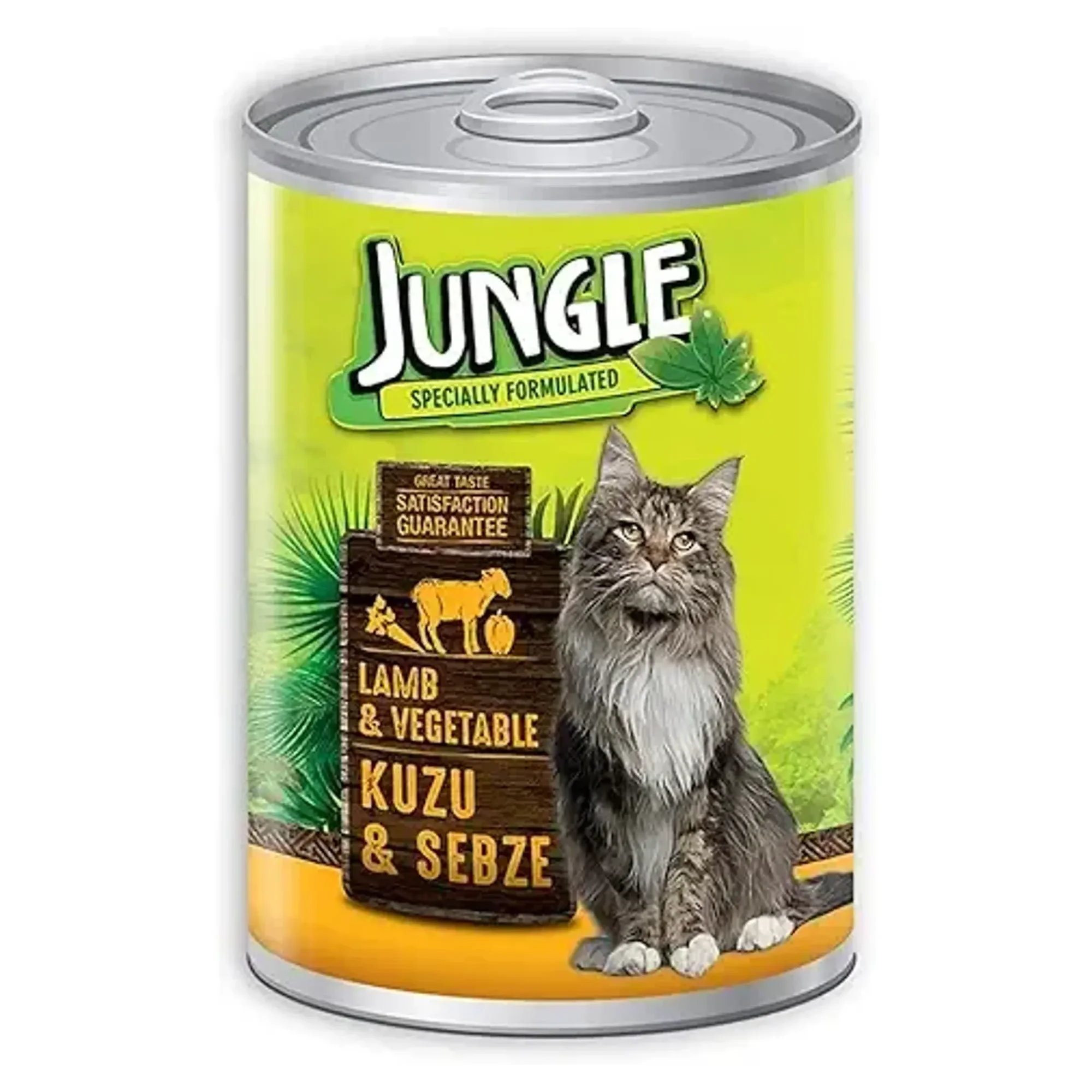 Jungle Kuzu Etli-Sebzeli Kedi Konservesi 415 G